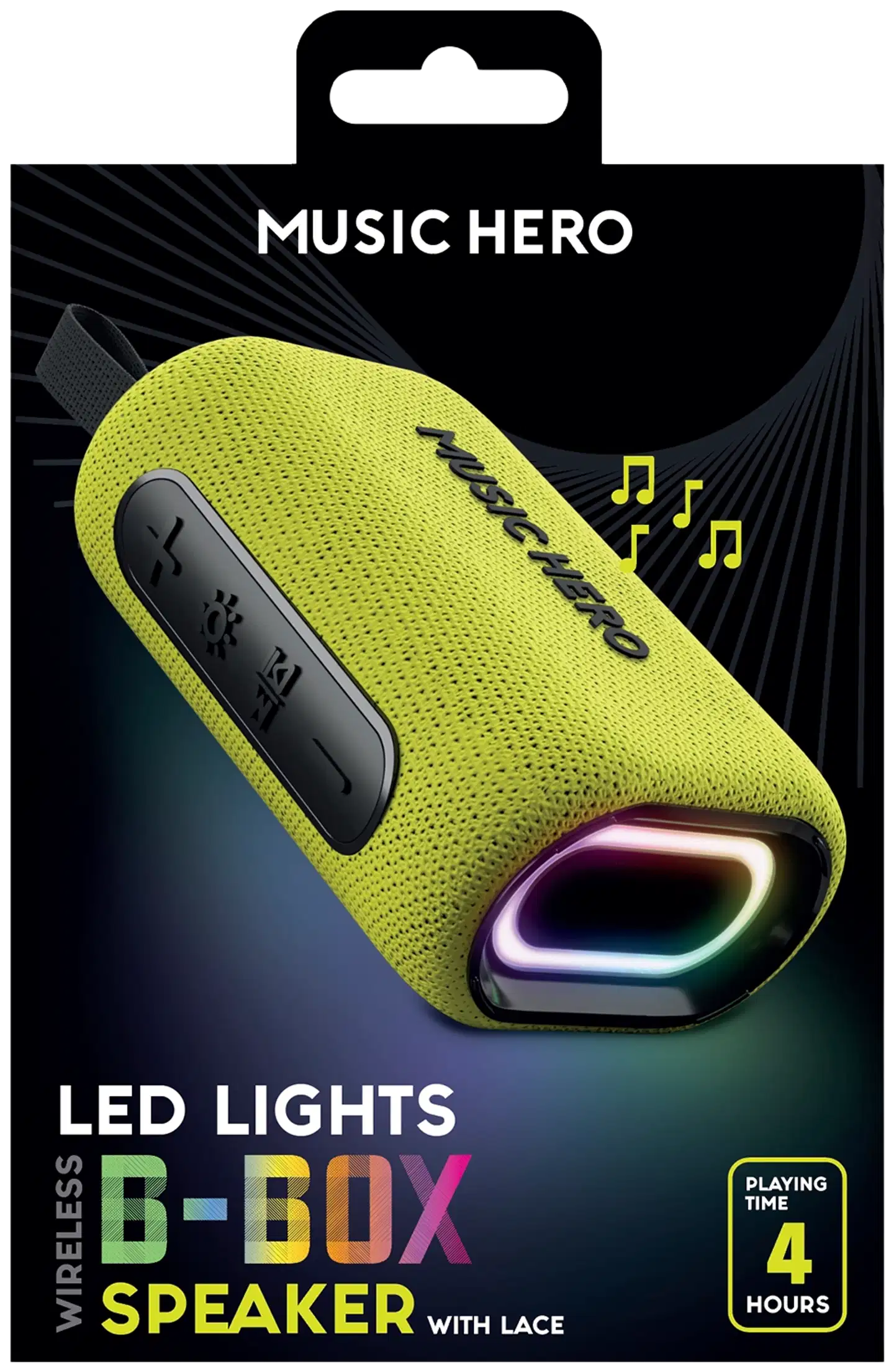 SBS Bluetooth kaiutin B-Box, keltainen - 2