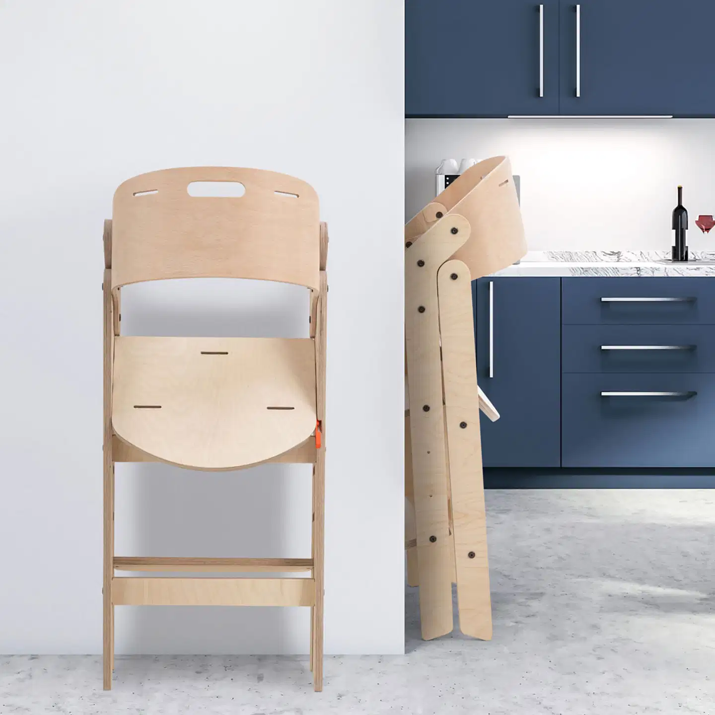 Pilvi kokoontaittuva syöttötuoli /lasten tuoli - 16