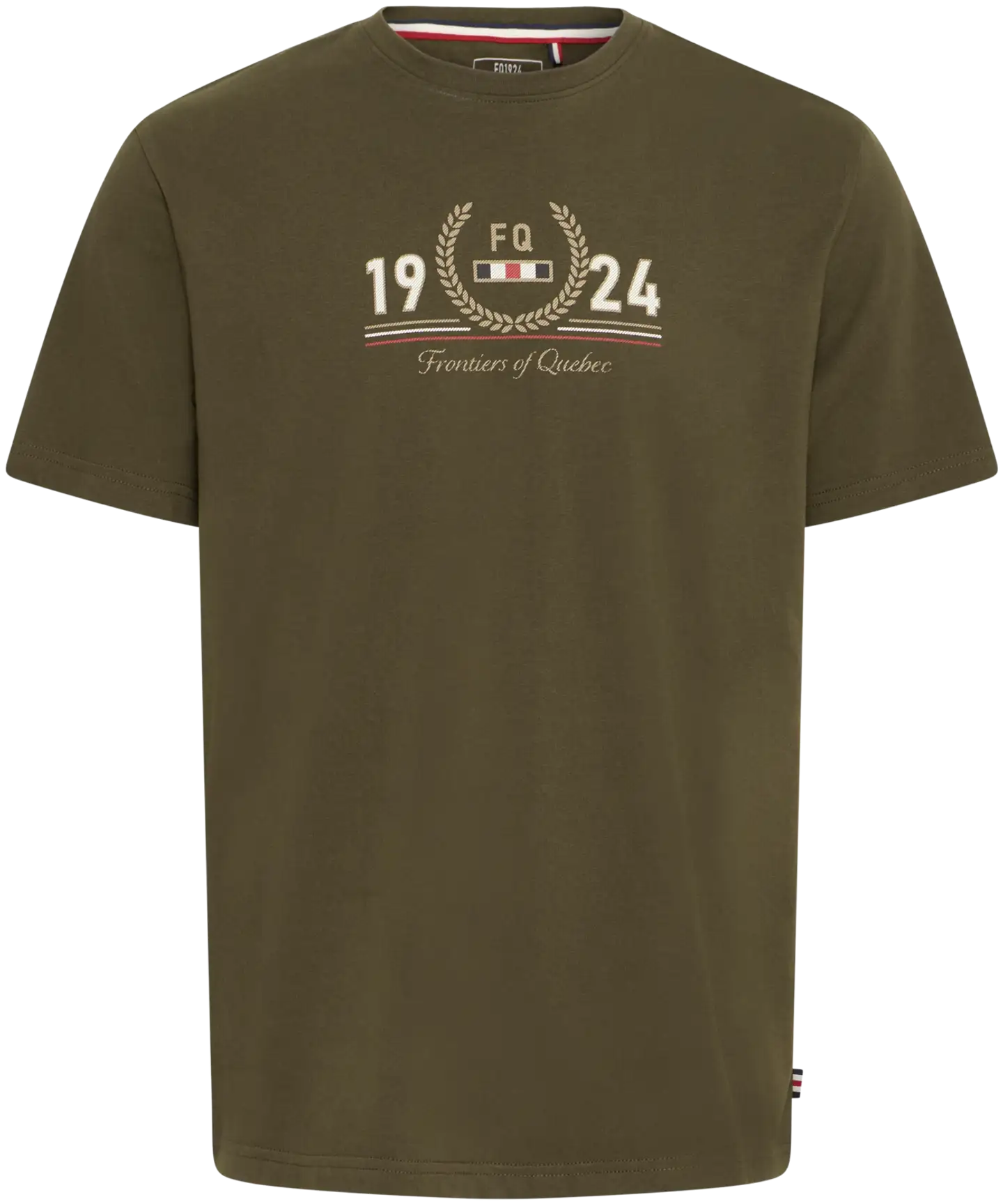 FQ1924 miesten t-paita FQFort logo - Forest Night - 1