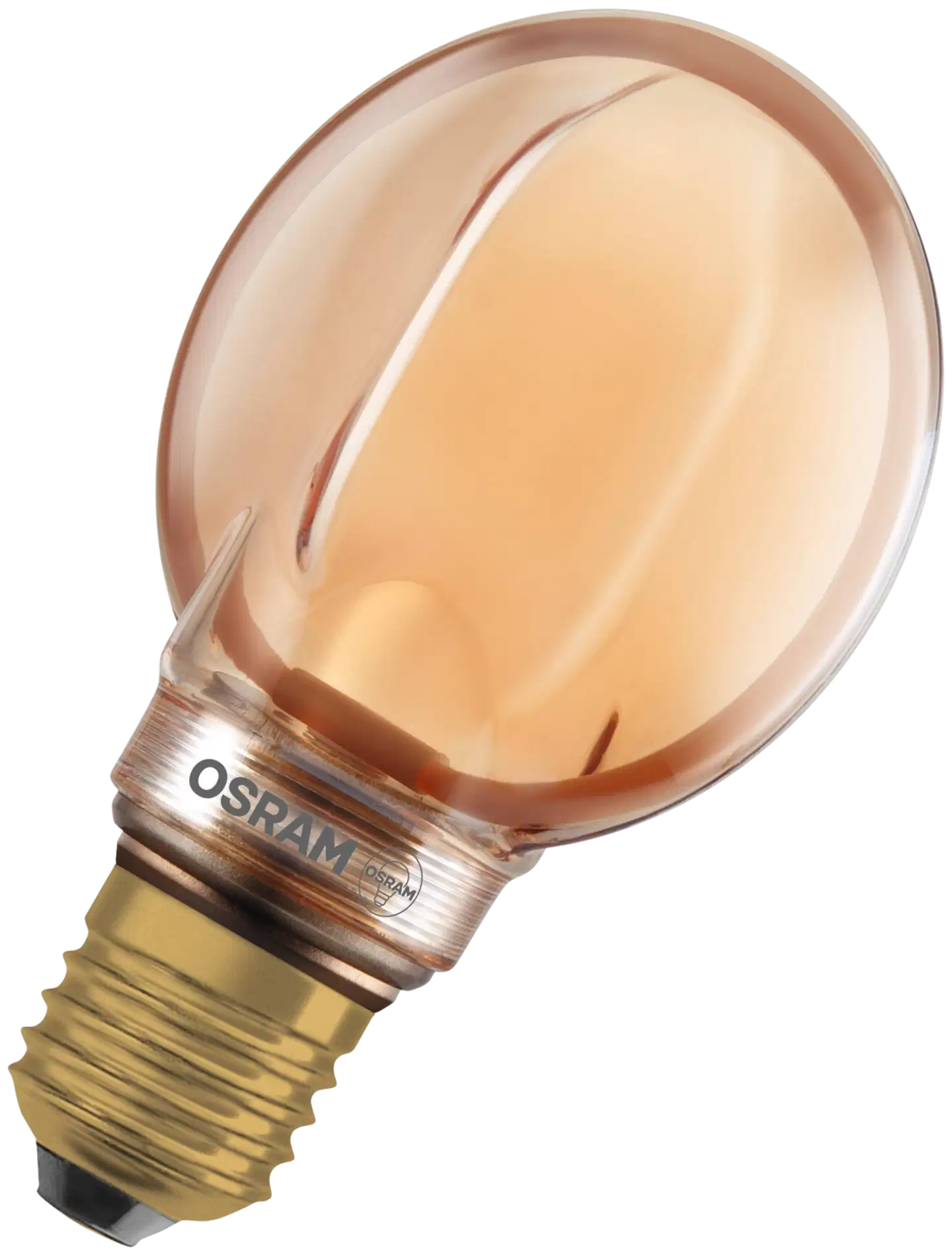 Osram LED-sisustuslamppu Globe80 4W 1800K E27 Gold O-filamentti - 1