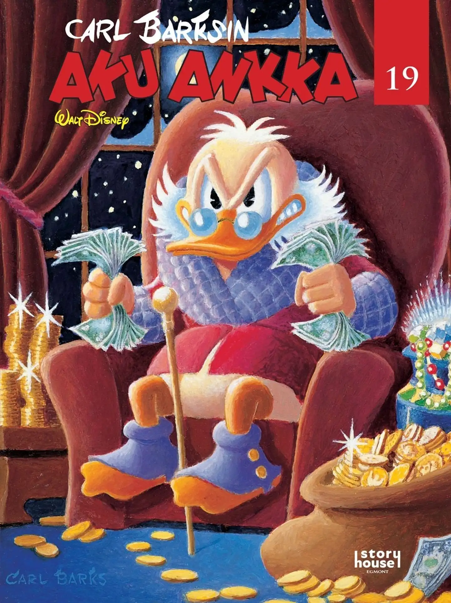 Barks, Carl Barksin Aku Ankka 19