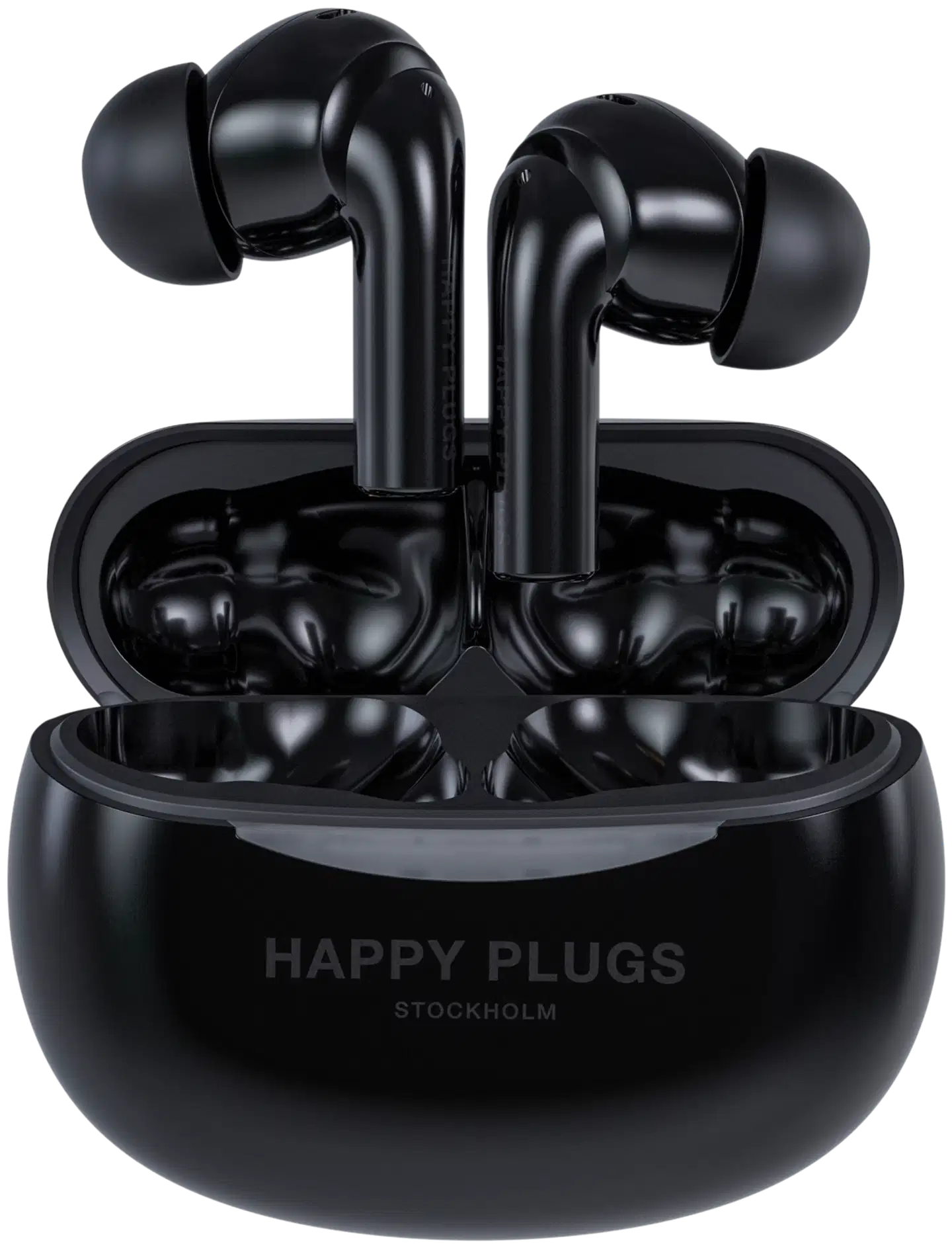 Happy Plugs langattomat vastamelunappikuulokkeet Joy Pro, musta - 1