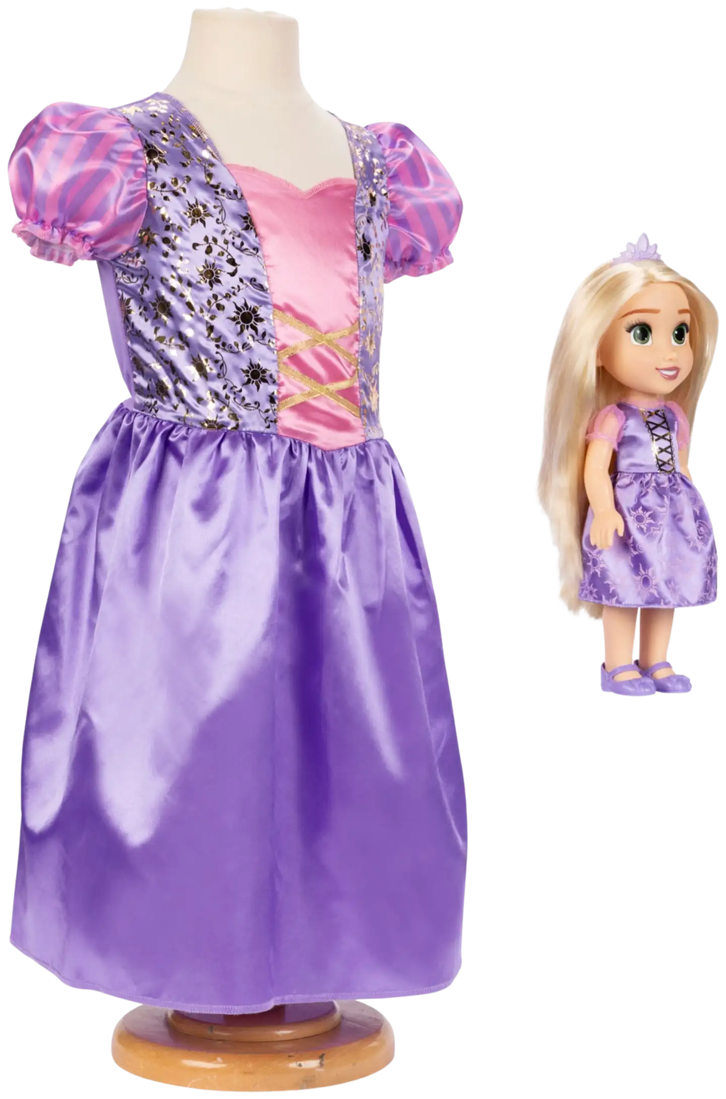 Disney Princess nukke ja mekko Rapunzel - 2