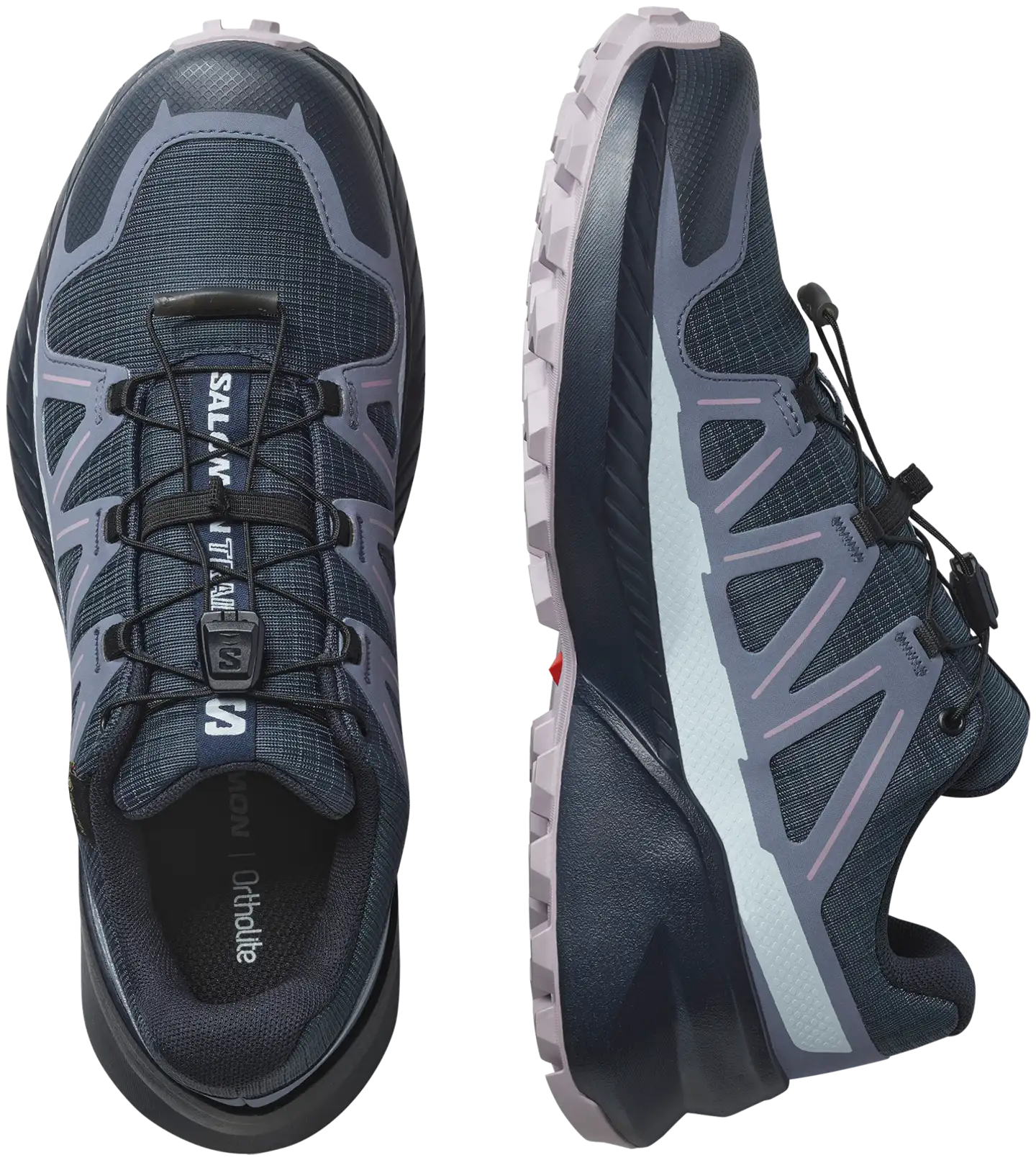 Salomon naisten maastojuoksukengät Speedcross Peak GTX - blue nights/grisaille/nirvana - 6