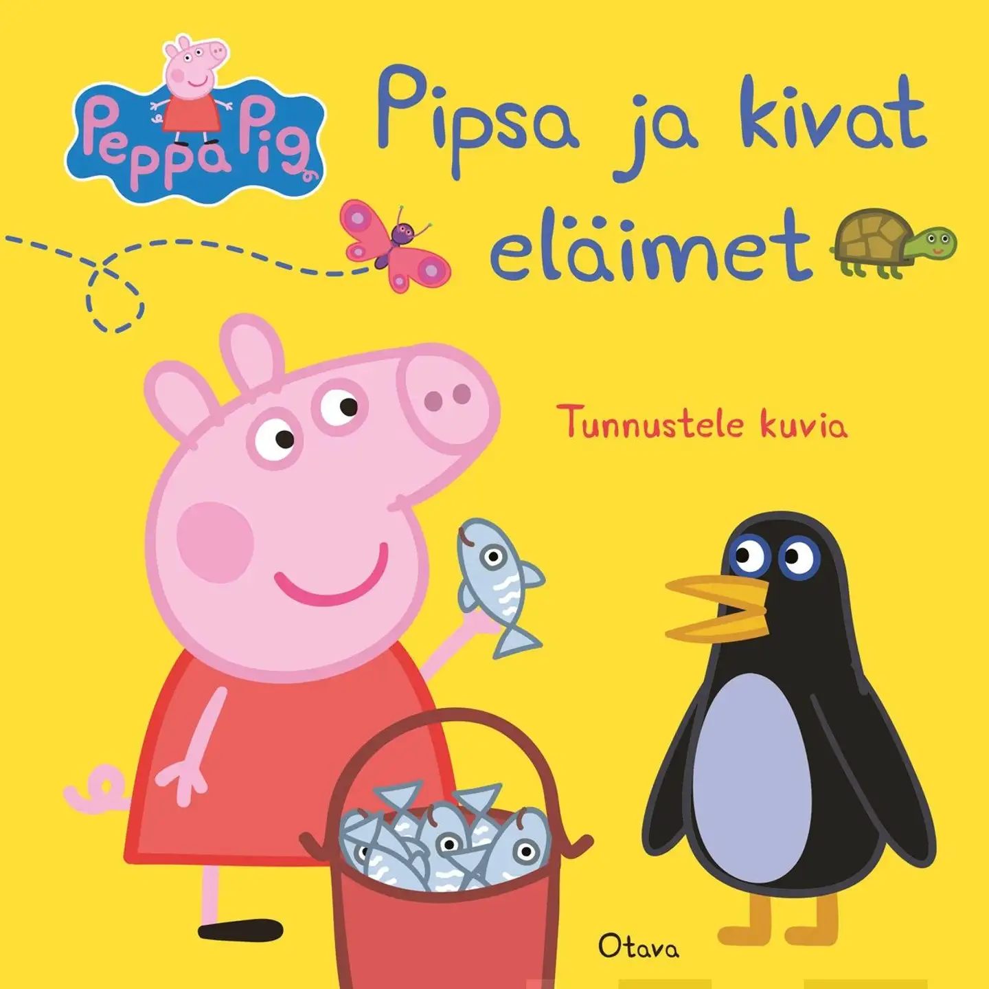 Pipsa Possu - Pipsa ja kivat eläimet - Koskettelukirja