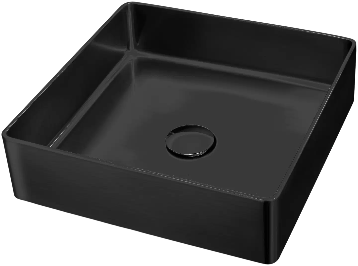 INOX by Tammiholma malja-allas musta 400x400 mm - 1