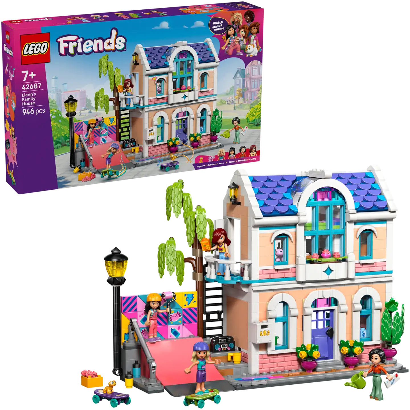 LEGO® Friends 42687 Liannin perheen talo - 1