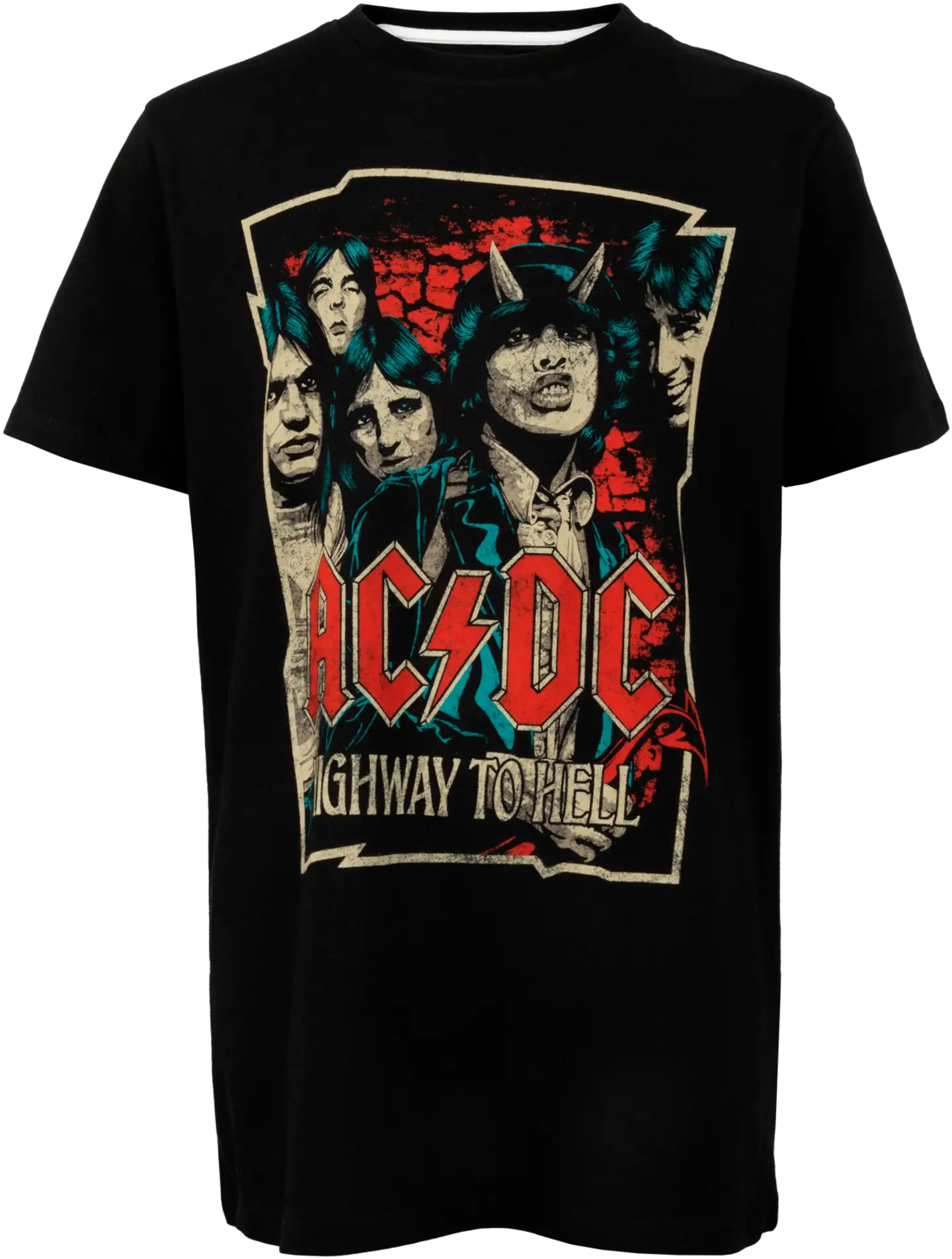 AC/DC nuorten t-paita AC10184 - BLACK - 1