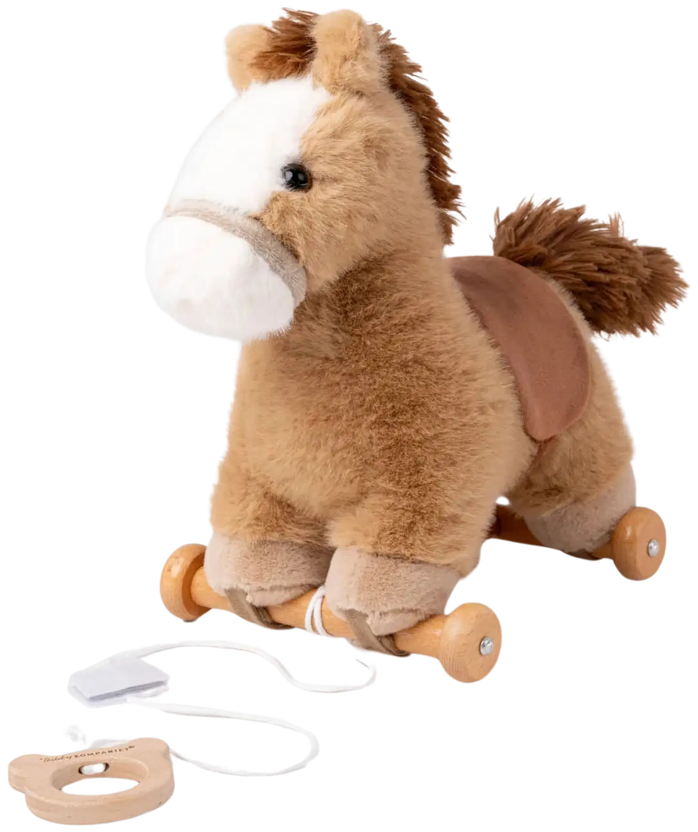 Teddykompaniet vedettävä hevonen 30 cm - 1