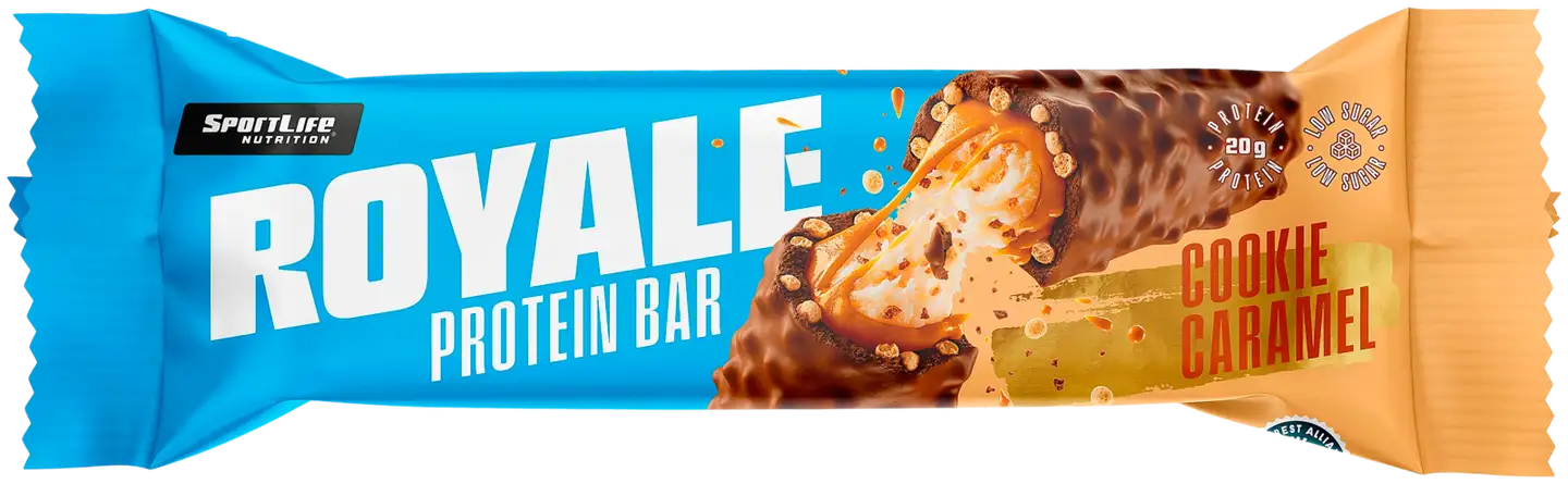 SportLife Nutrition Royale Protein Bar 60g Cookie Caramel proteiinipatukka
