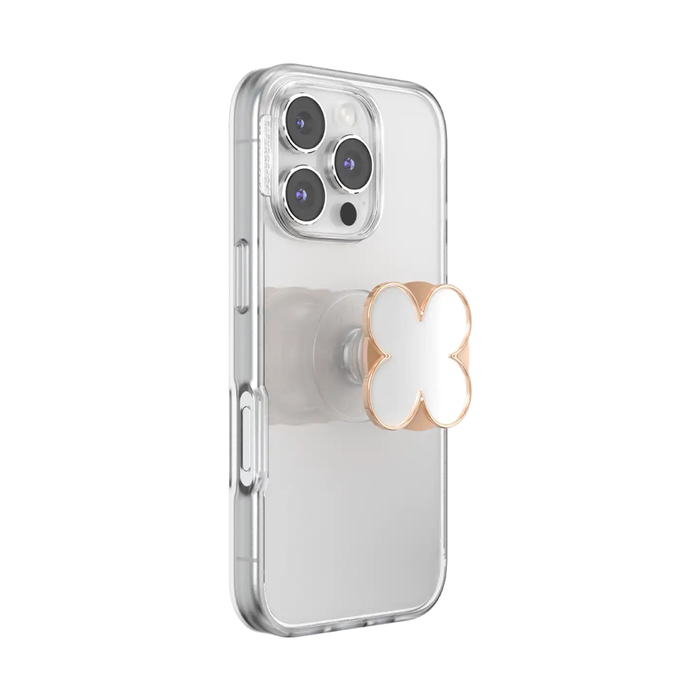 Popsockets puhelinpidike popgrip clover rose gold - 8