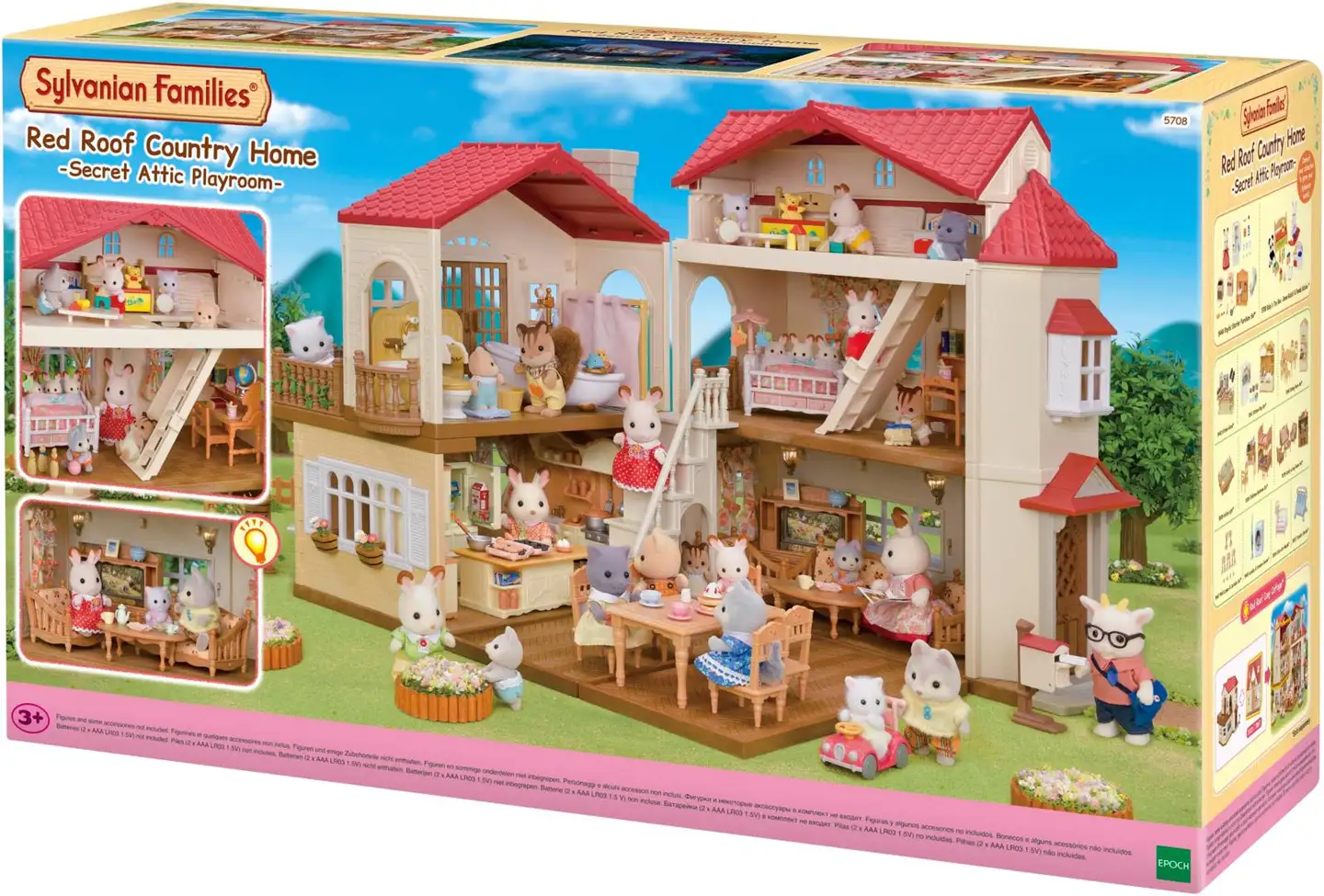 Sylvanian Families Uusi kaupunkitalo ullakolla - 1