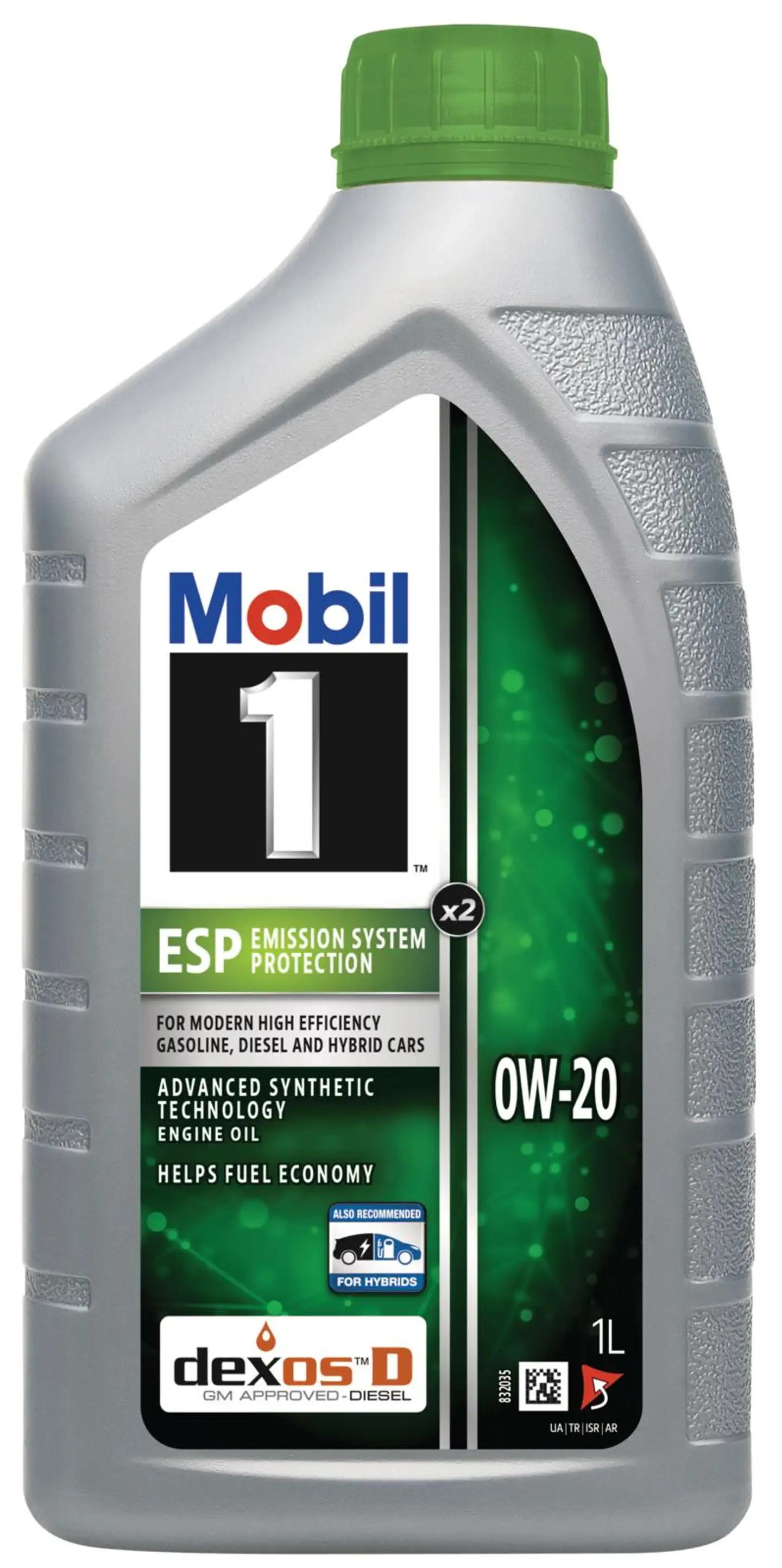 Mobil 1 1l moottoriöljy ESP X2 0W-20