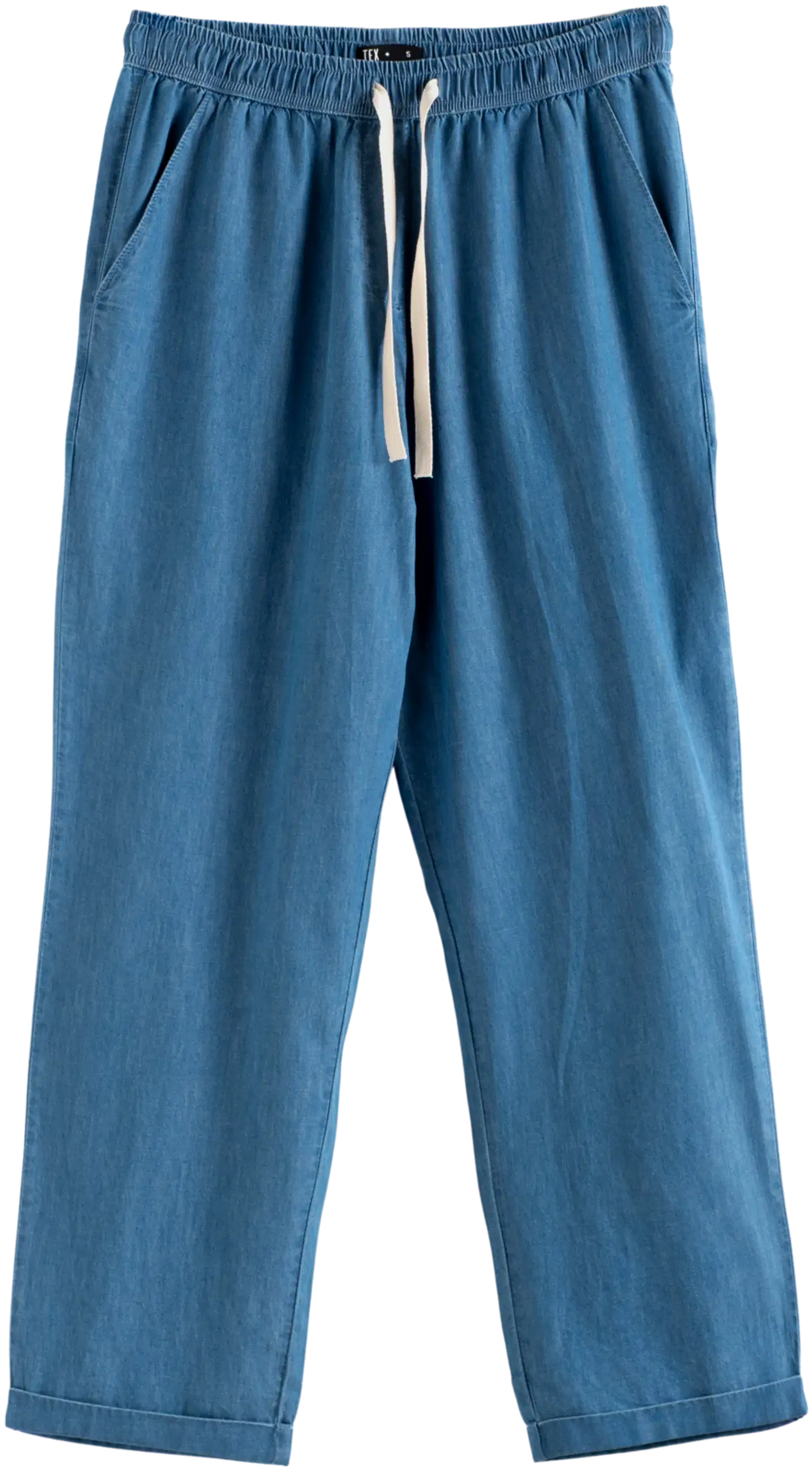 TEX naisten denim-kangashousut I274629 - NAVY - 2