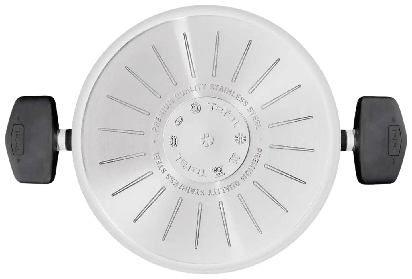 Tefal Emotion Plus pinnoittamaton teräksinen pastakattila 22 cm/6,4l + kansi E3286145 - 4