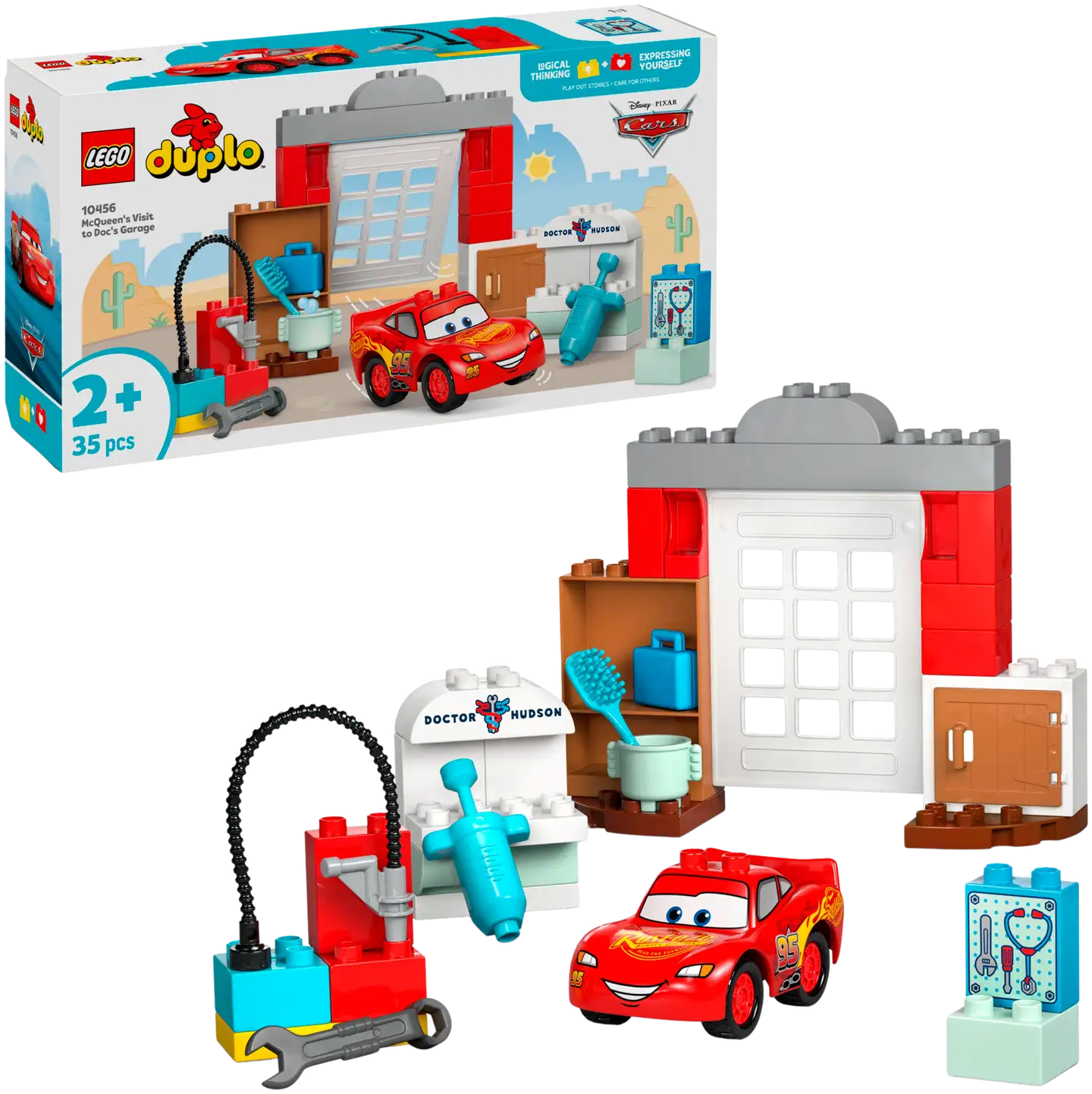LEGO® DUPLO Disney TM 10456 McQueenin vierailu Docin tallilla - 1