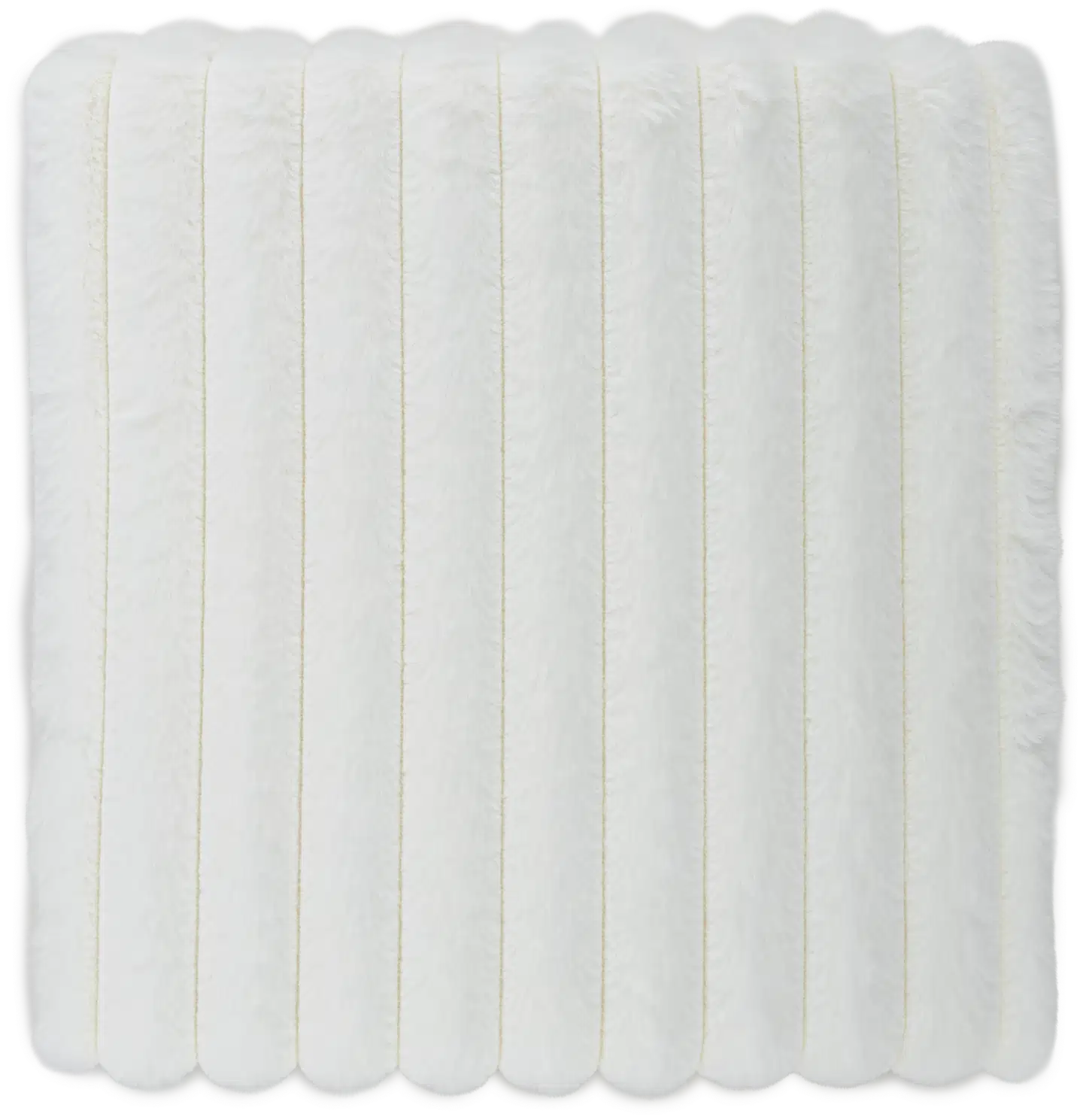 Tex Home huopa Fake fur 130 x 170 cm luonnonvalkoinen - 2