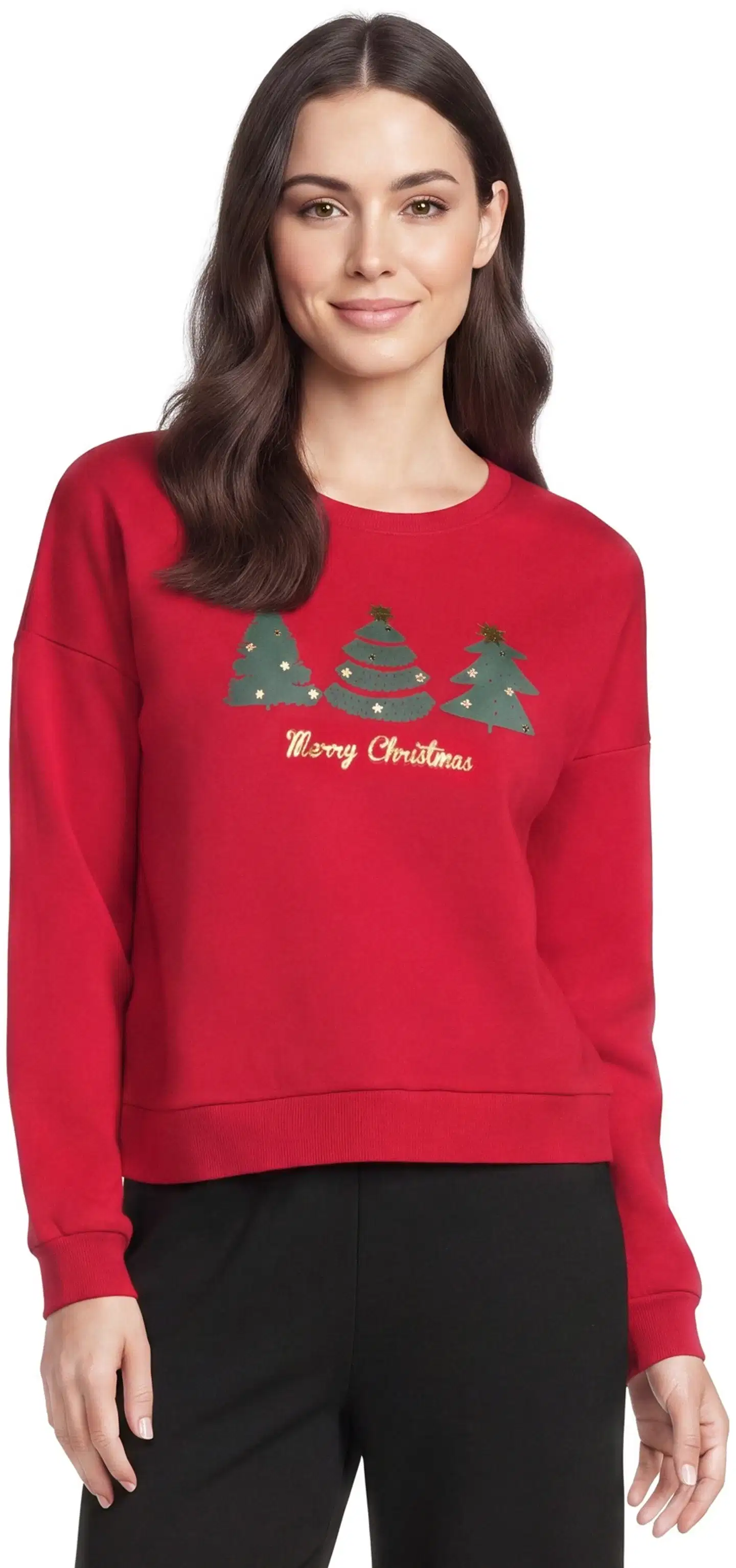 House naisten joulucollege Tree 213HX42261 - Red - 1