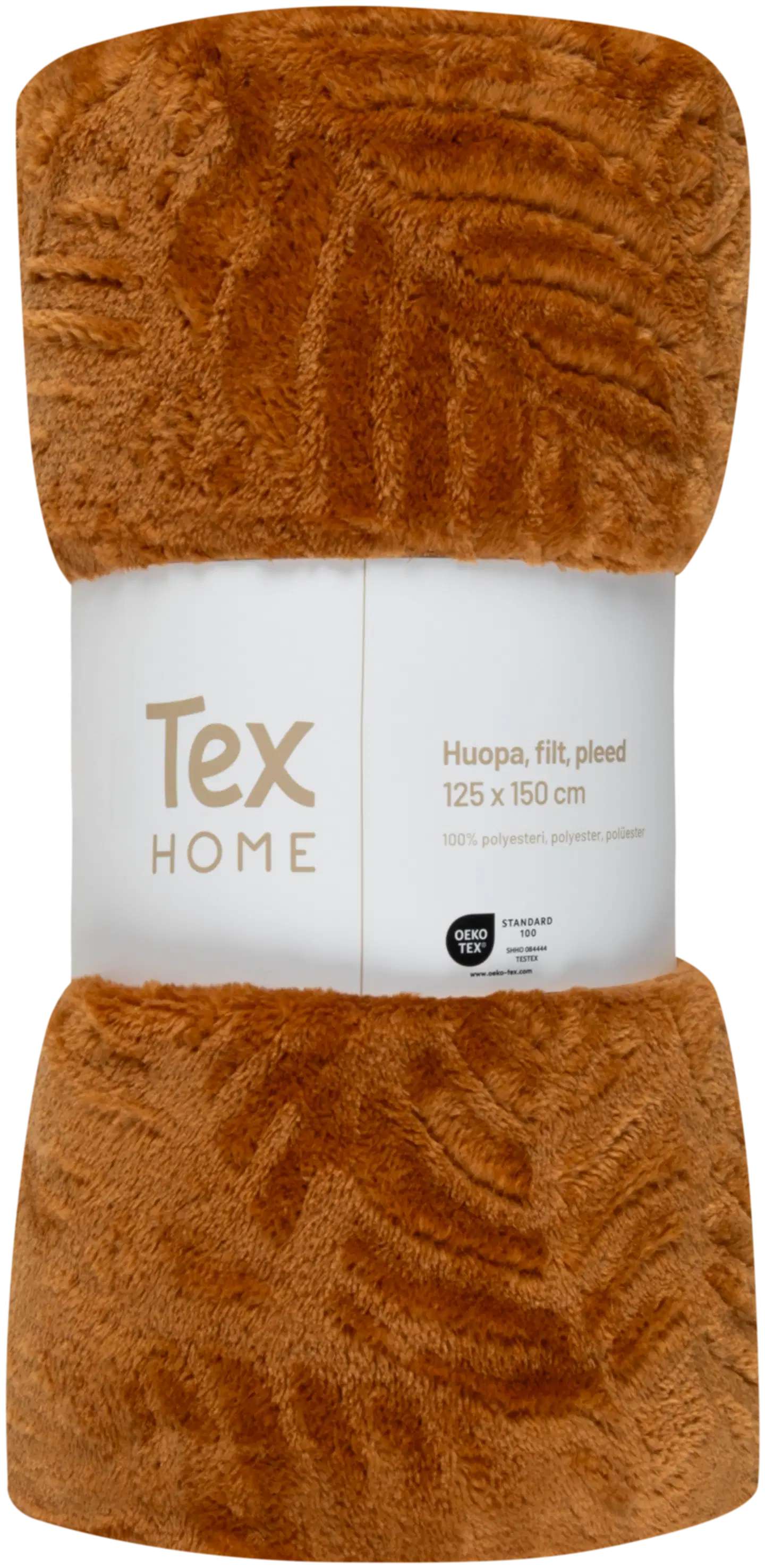Tex Home huopa Lehti 130 x 170 cm ruskea