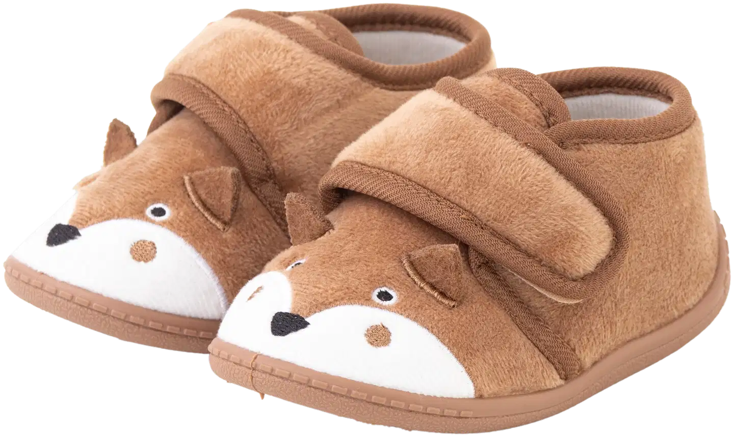 TEX lasten tossut Kettu I289211 - BROWN LIGHT - 1