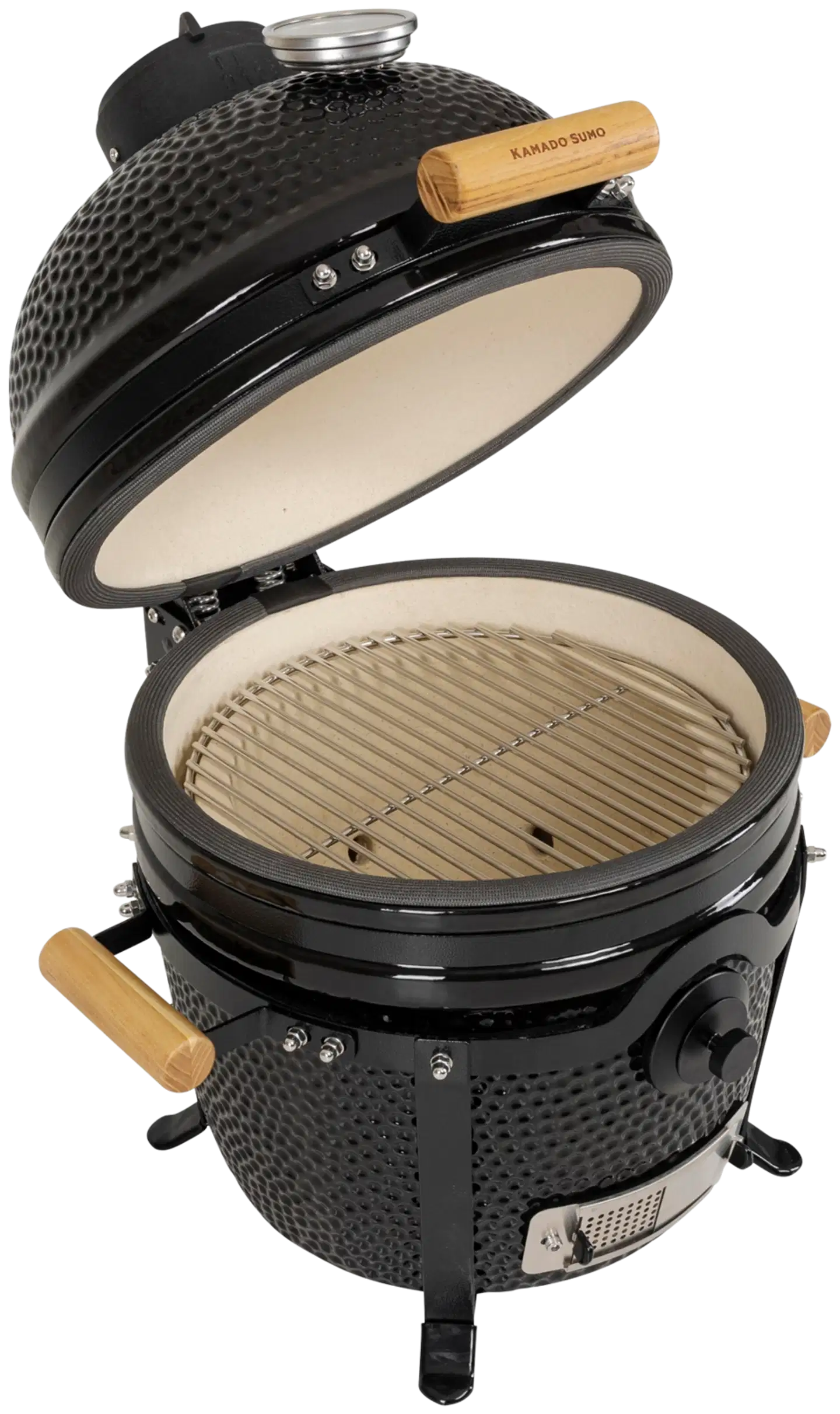 Kamado Sumo Classic 2.0 hiiligrilli - musta - 7