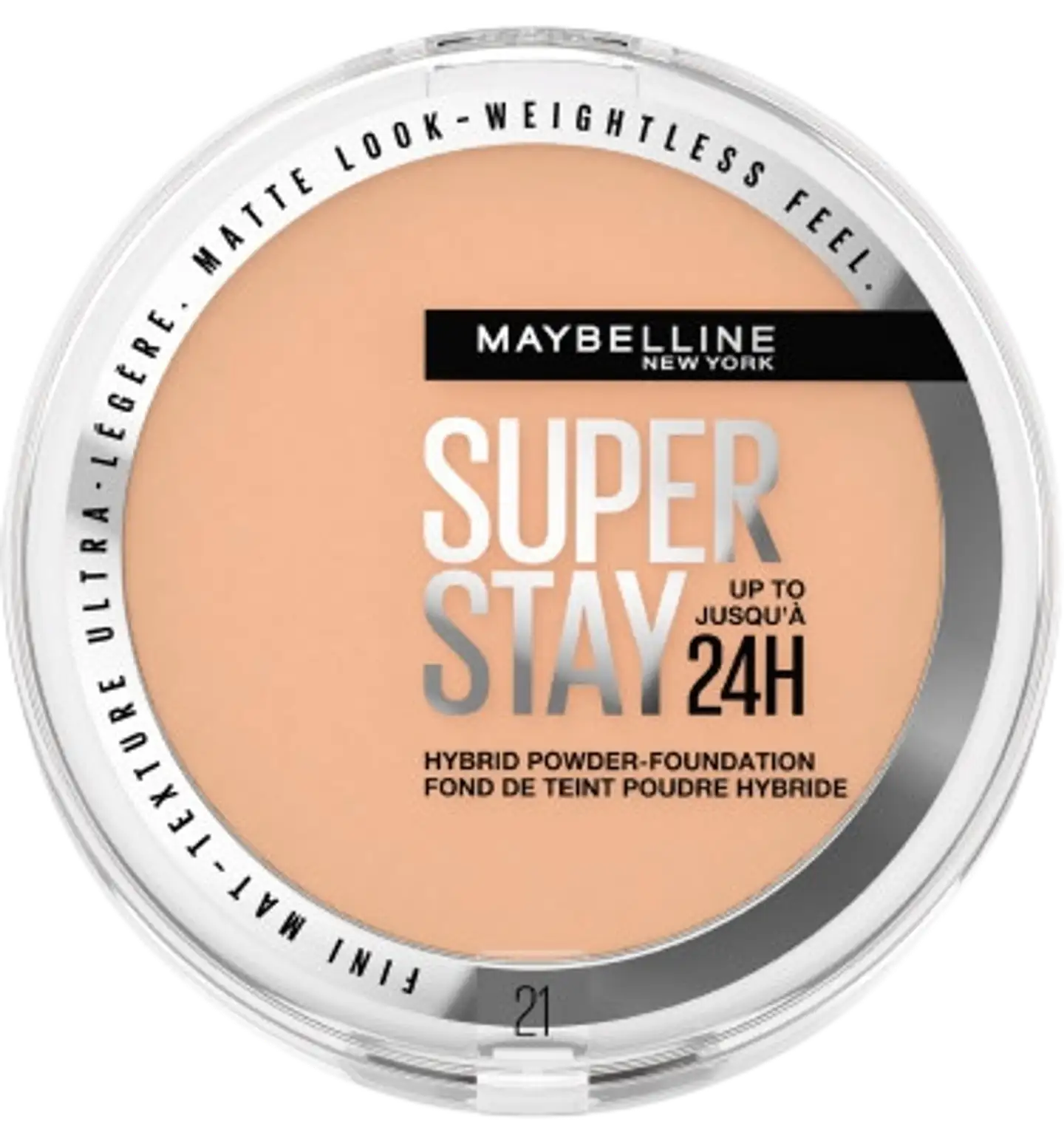 Maybelline New York Superstay 24H Hybrid Powder Foundation meikkipuuteri 9 g - 21 - 1