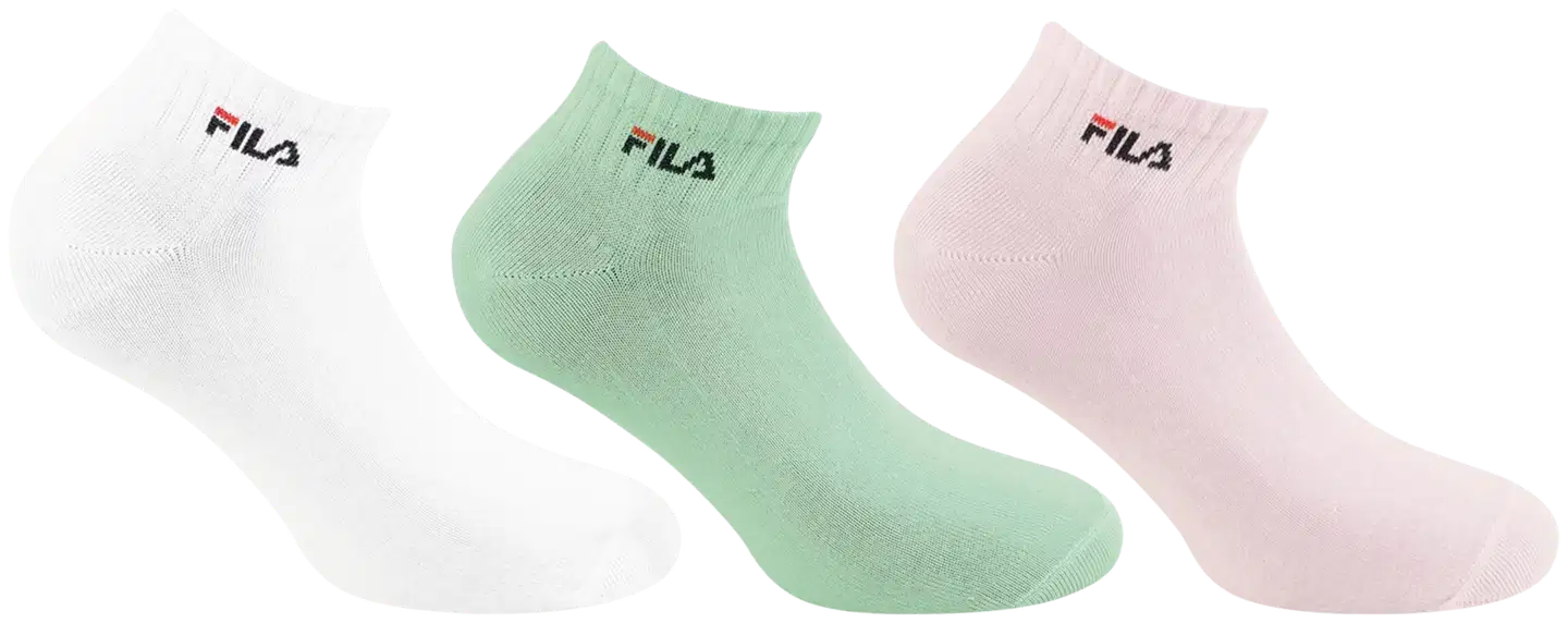 Fila naisten quarter sukat 3-pack F4455/3 - Bubble