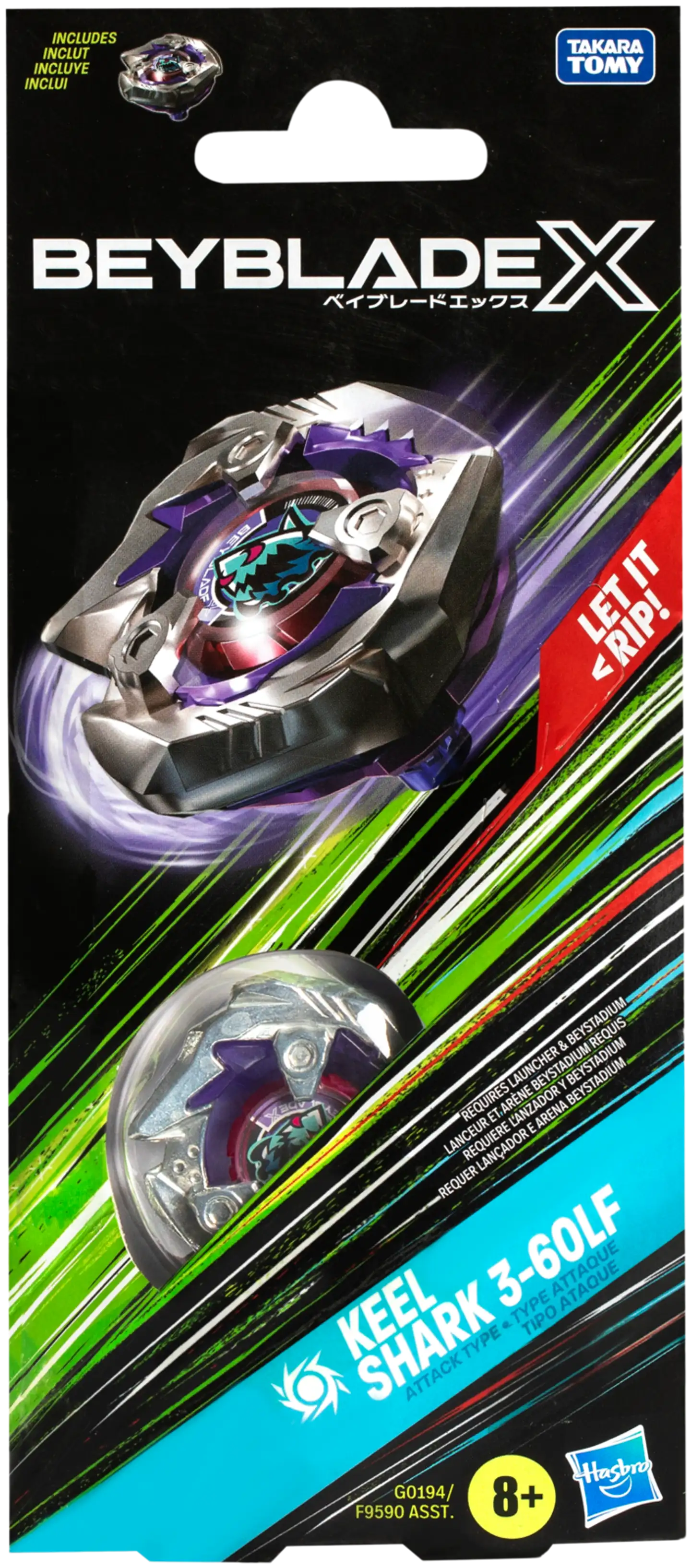 Beyblade hyrrä X Booster, erilaisia - 4