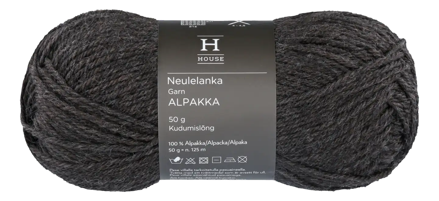 House neulelanka Alpakka 710234 50 g Dark Brown 6119