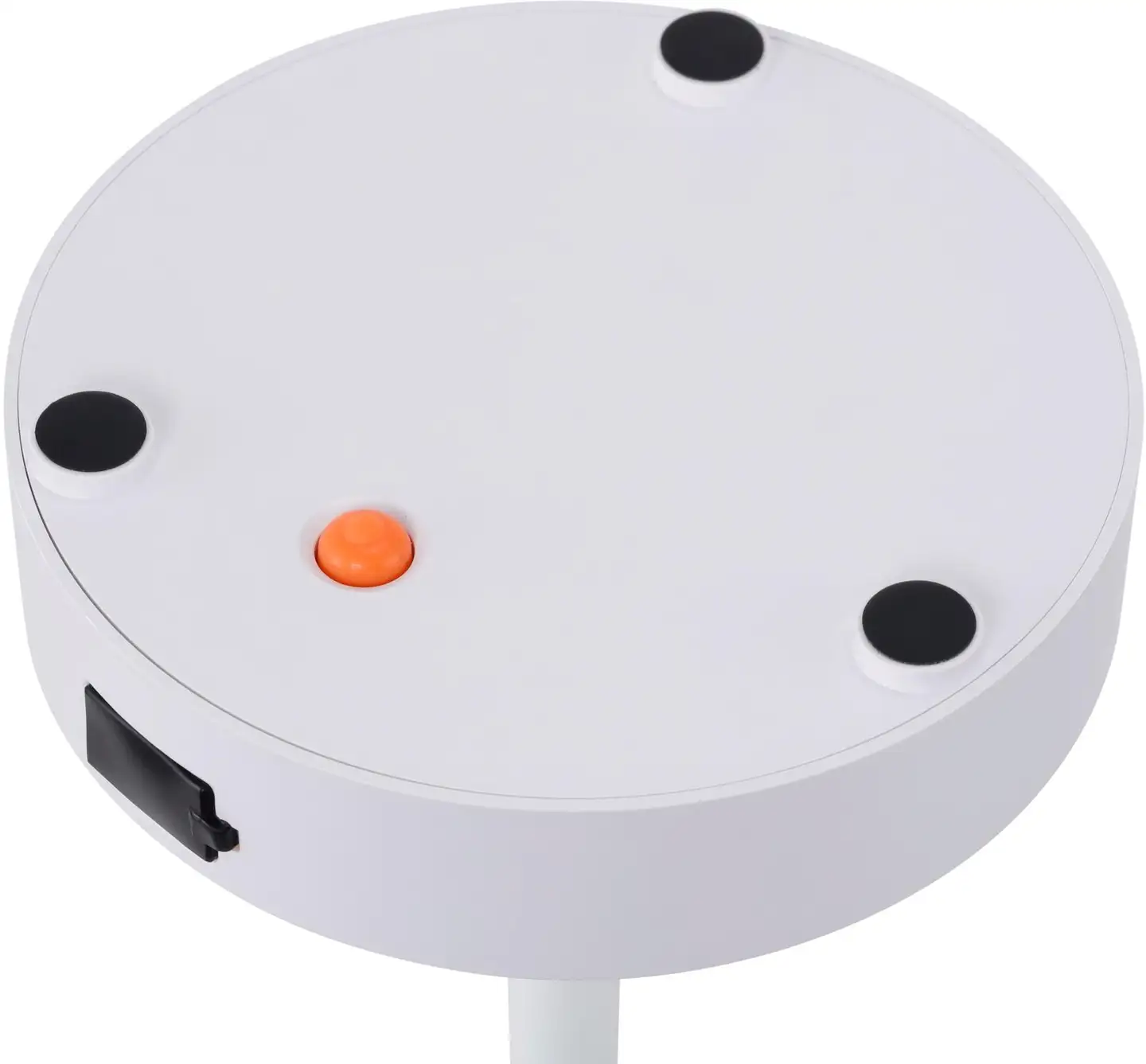 Heat Terde ladattava pöytävalaisin 39 cm  ulos valkoinen  USB lataus 3-portainen himmennys kosketuskytkin - 3