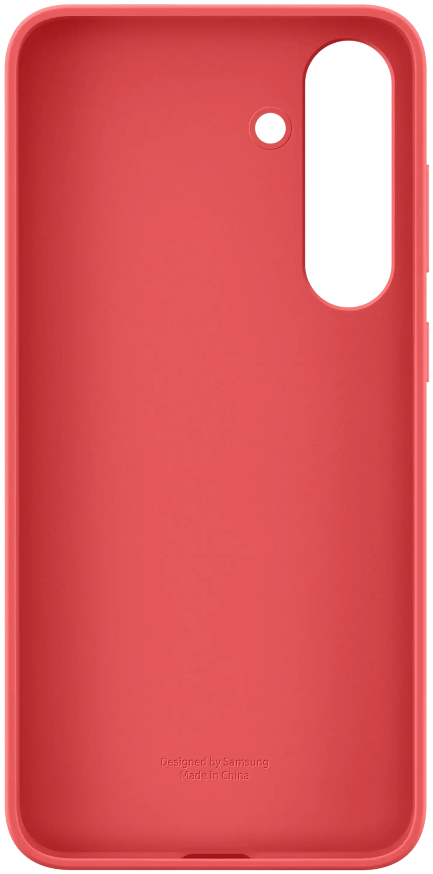 Samsung s25+ suojakuori silicone case red - 5