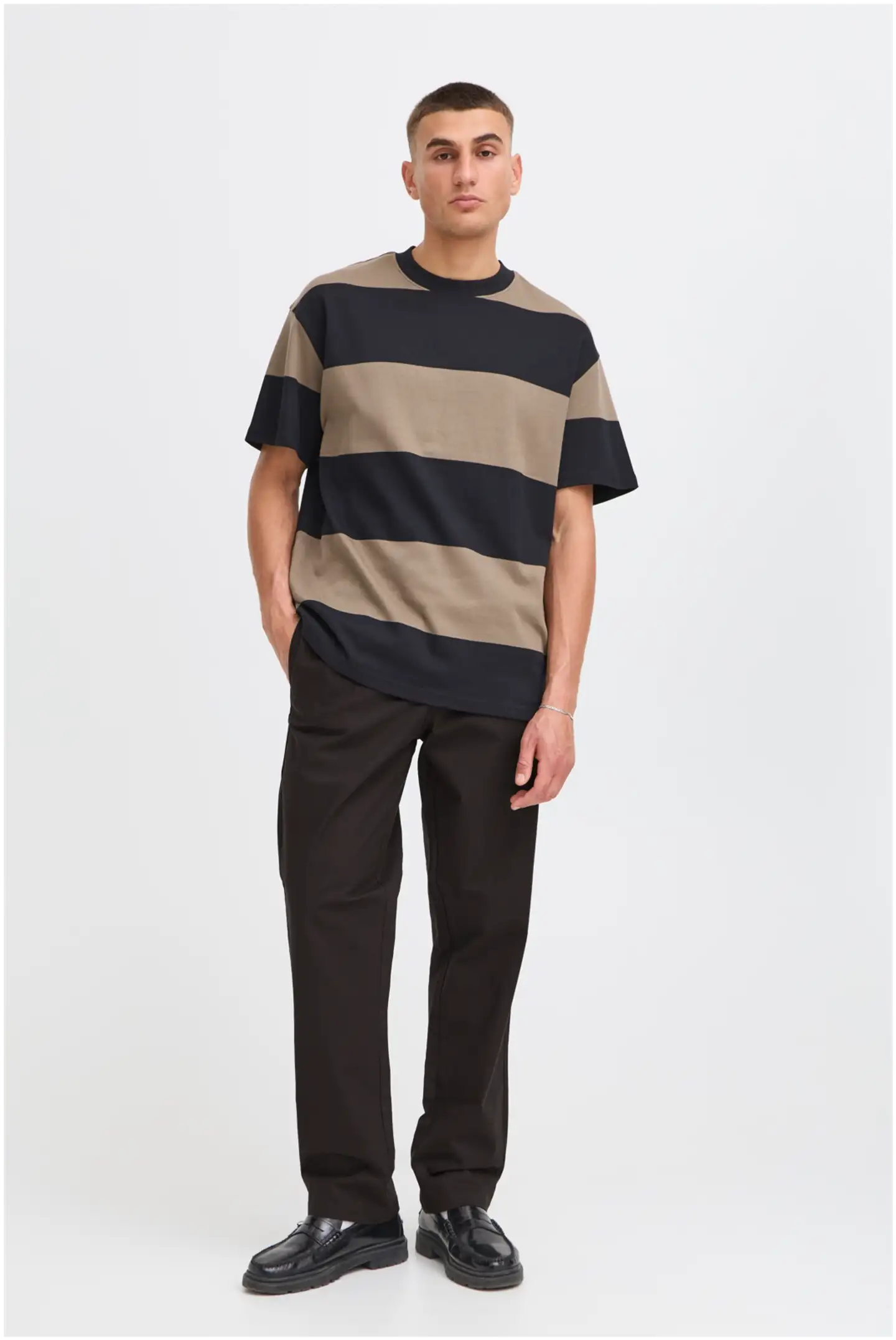 Solid miesten housut SDLiam - True black - 3