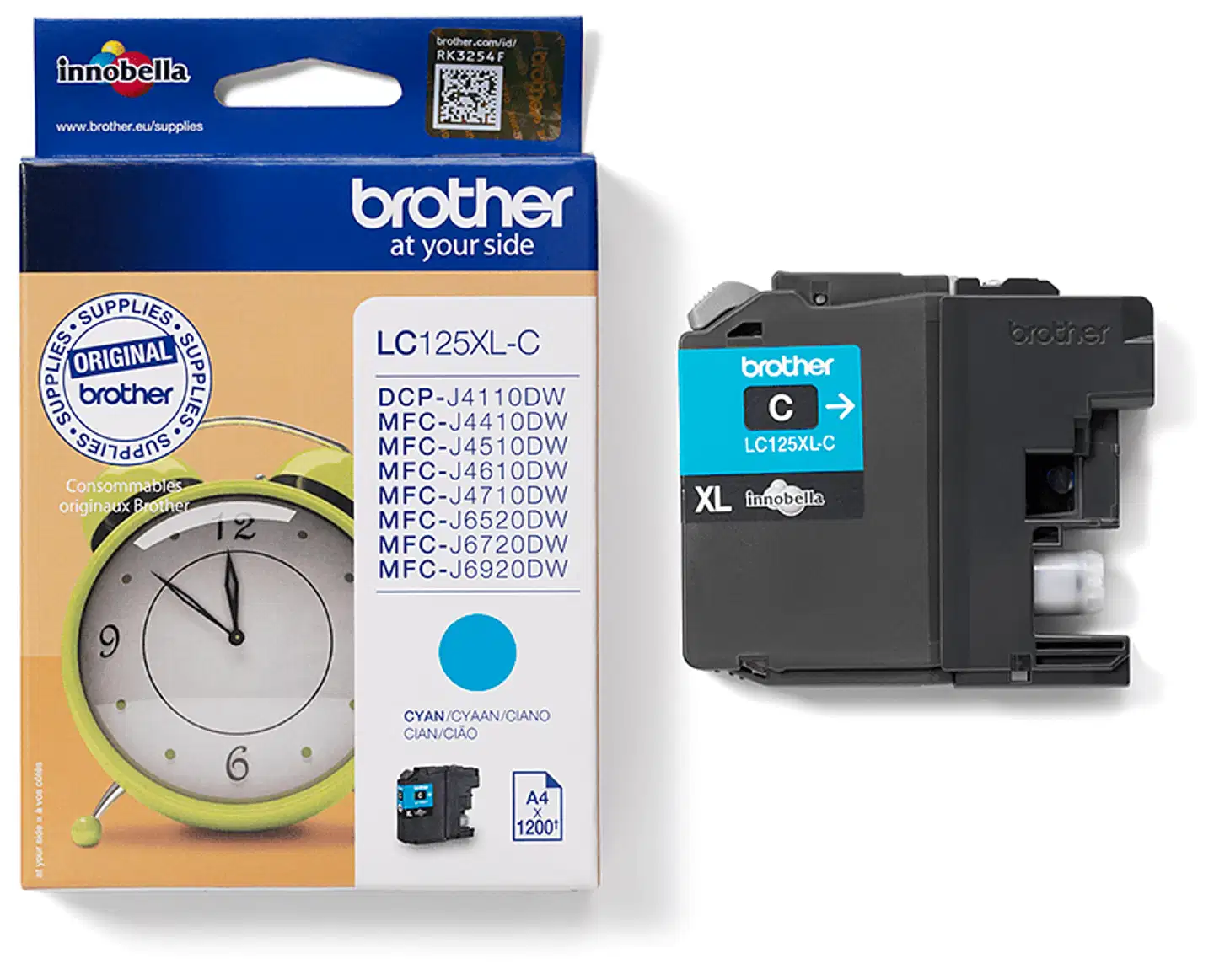 Brother mustepatruuna LC-125XLC sininen - 3