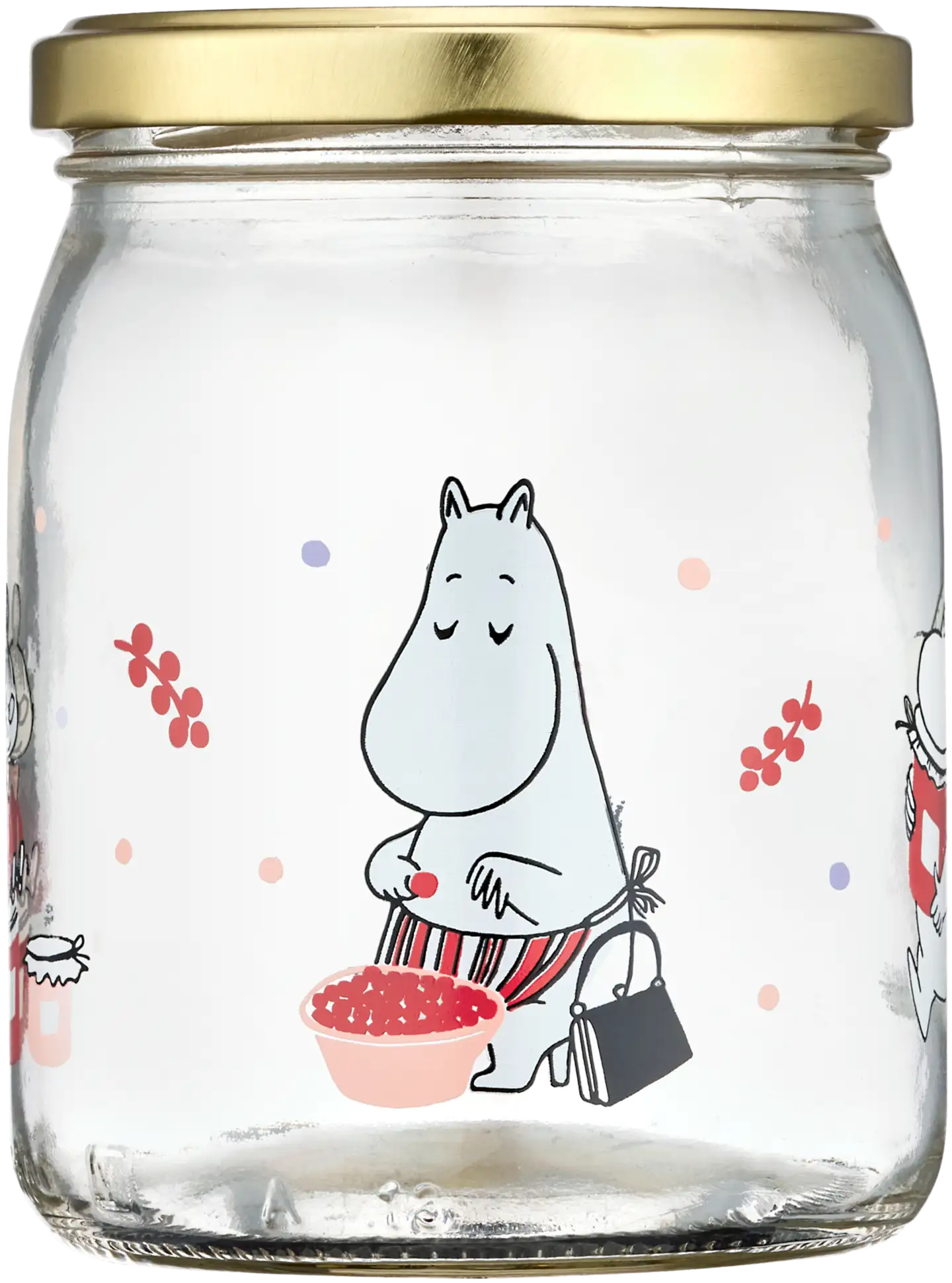 Muurla Muumi lasipurkki 0,5L Marjat - 1