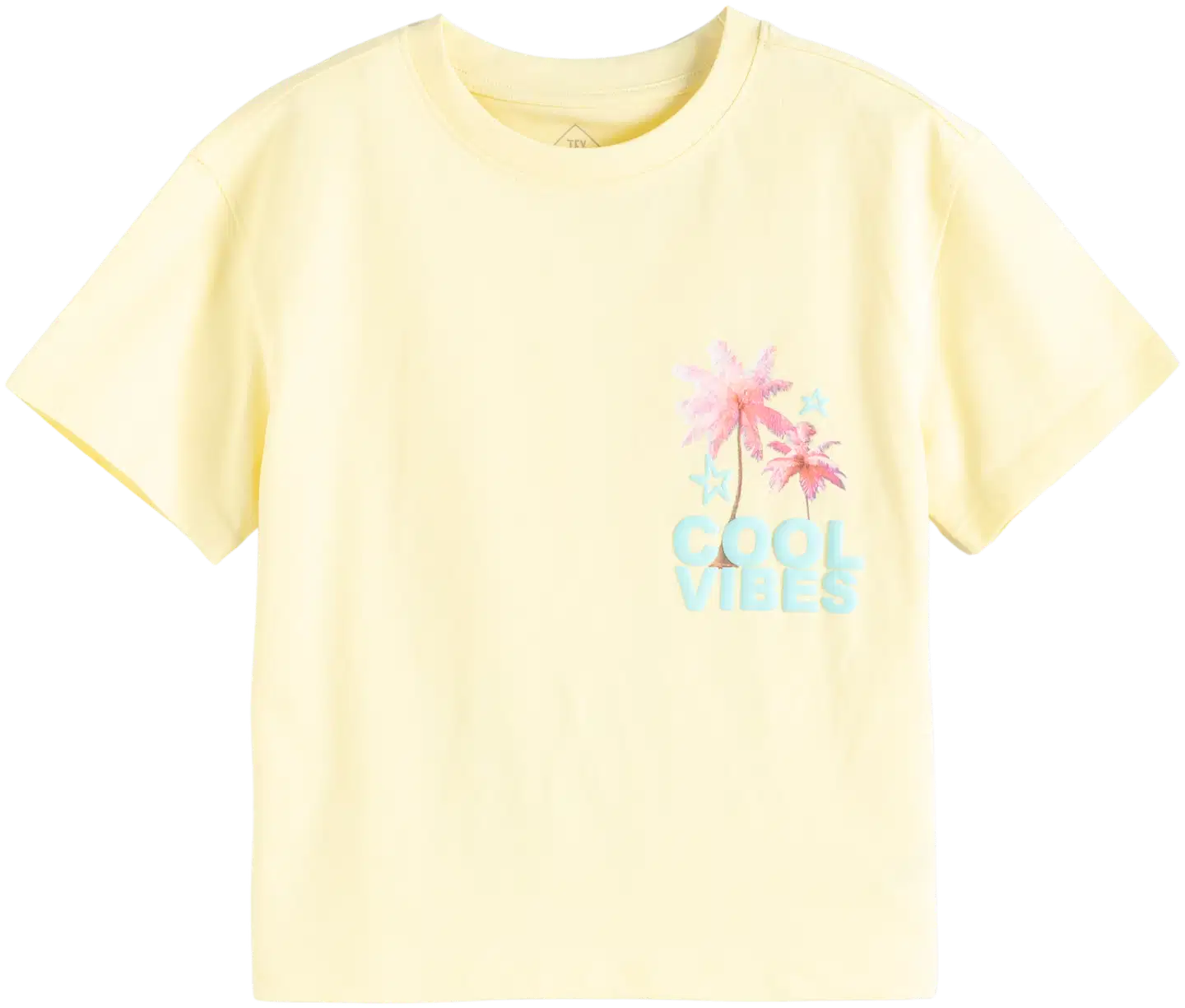 TEX lasten t-paita I276273 - YELLOW 3 - 3