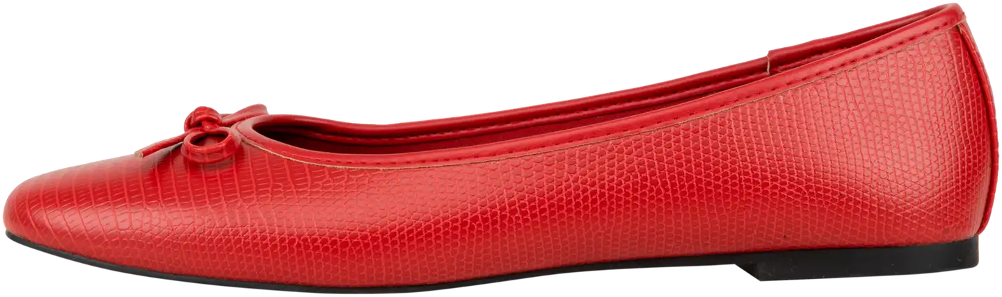 TEX naisten ballerinat I981000 - RED - 3