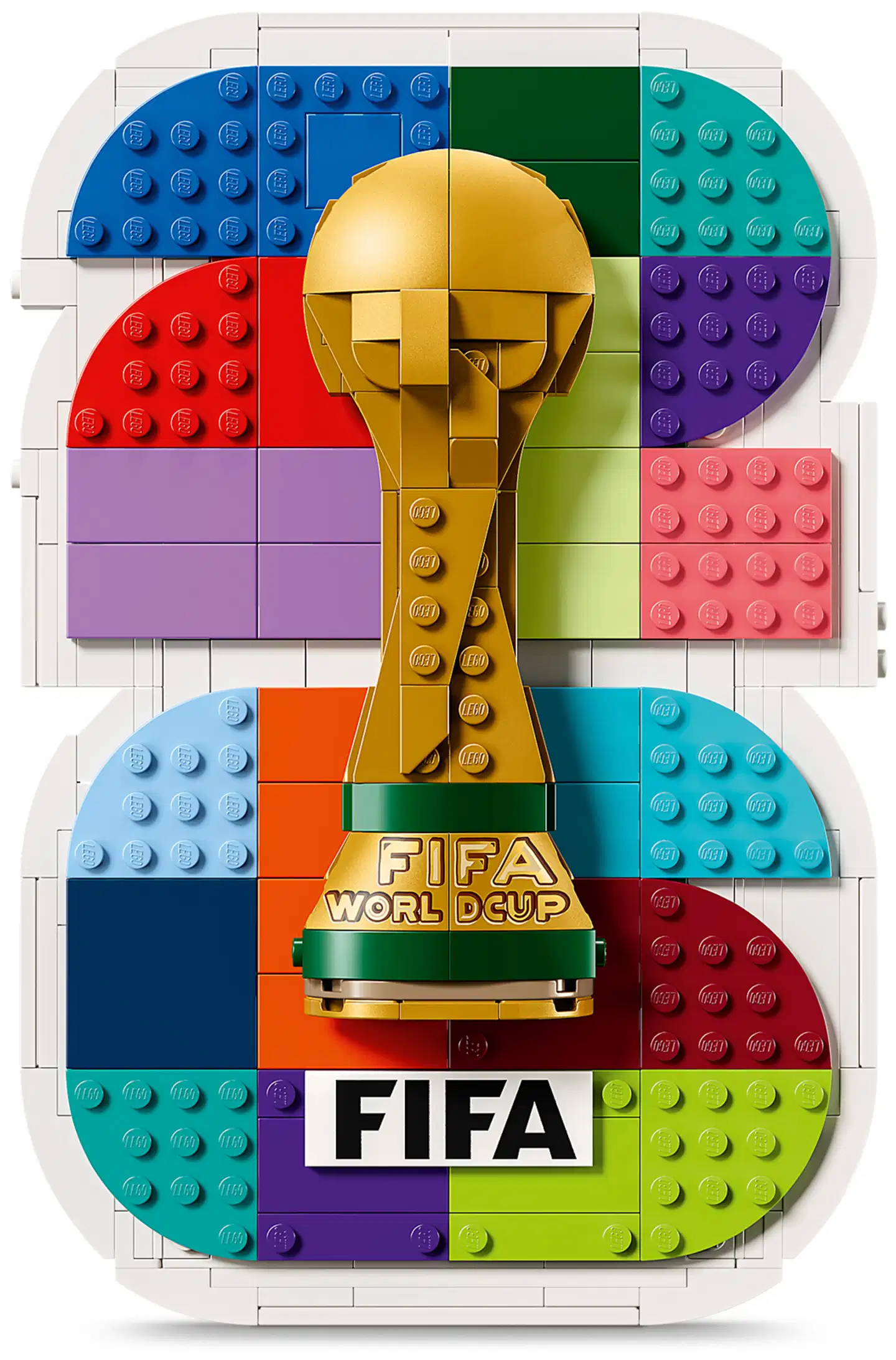 LEGO® Editions Football 43032 FIFA World Cup 2026™ ‑turnauksen virallinen tunnus - 3