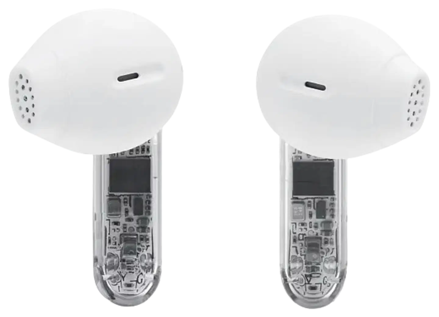 JBL langattomat vastamelunappikuulokkeet Tune Flex 3, valkoinen Ghost - 2