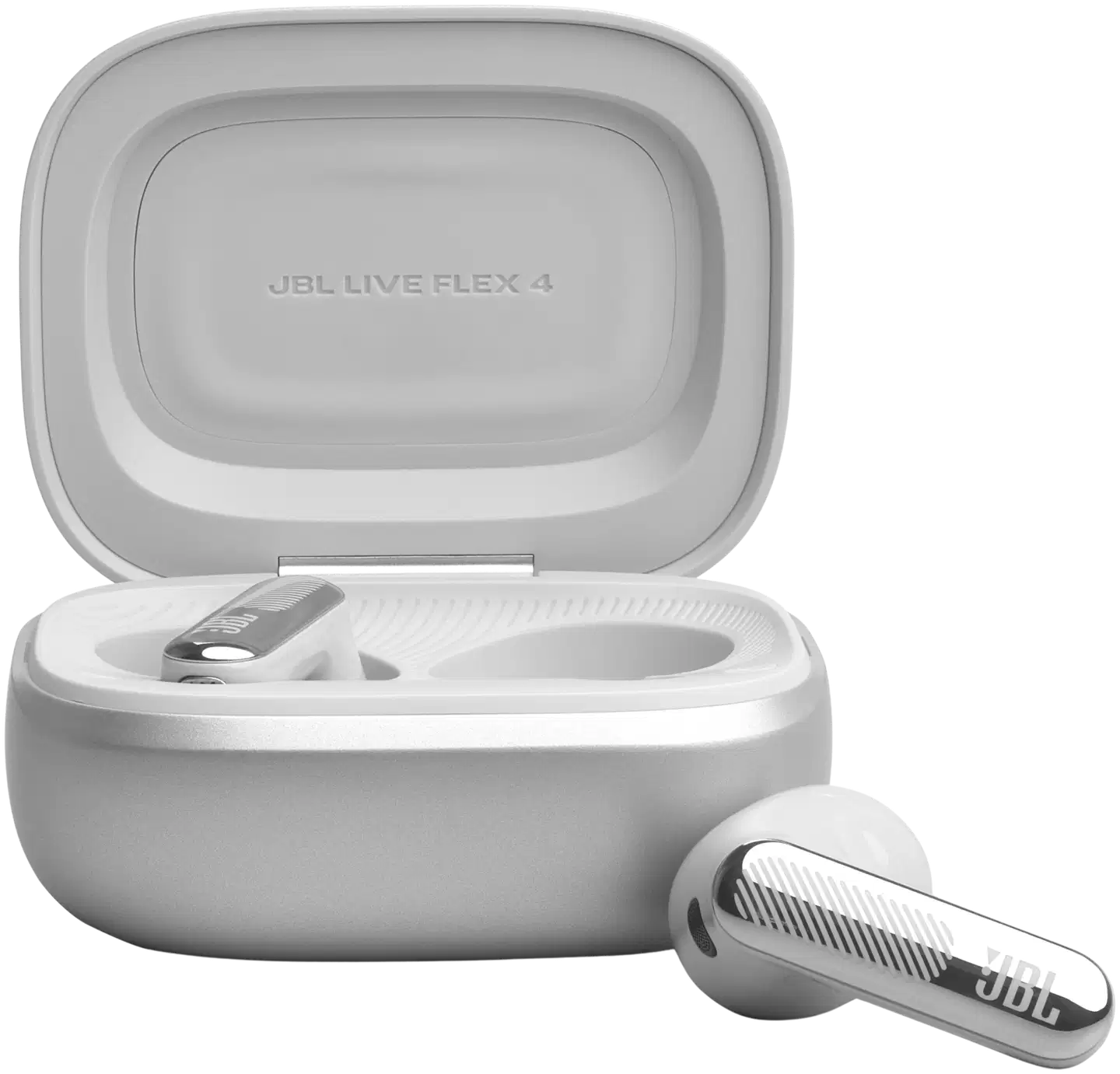 JBL langattomat vastamelunappikuulokkeet Live Flex 4 hopea - 7