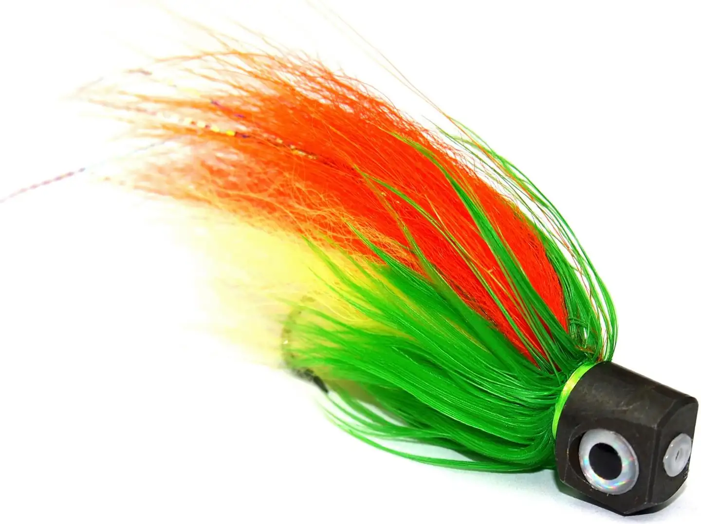 SpinTube Minnow heittoperho 10g 1 kpl vihreä/oranssi/keltainen