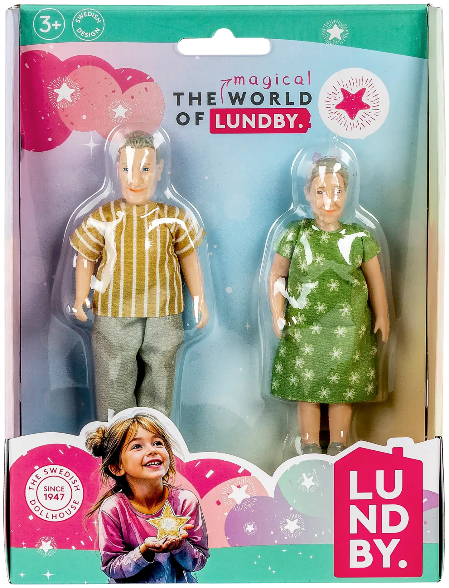 Lundby nukketalon nuket isovanhemmat - 1