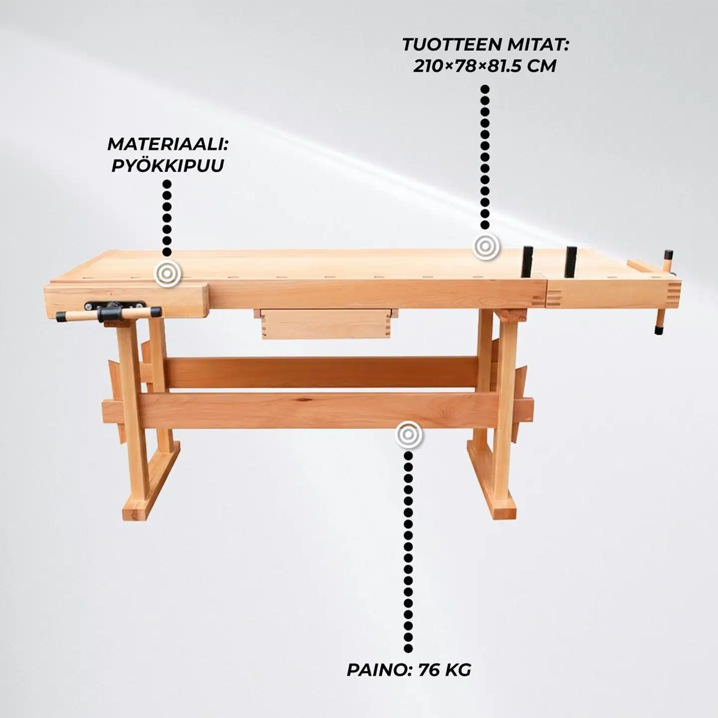 Lykke höyläpenkki pro - 2
