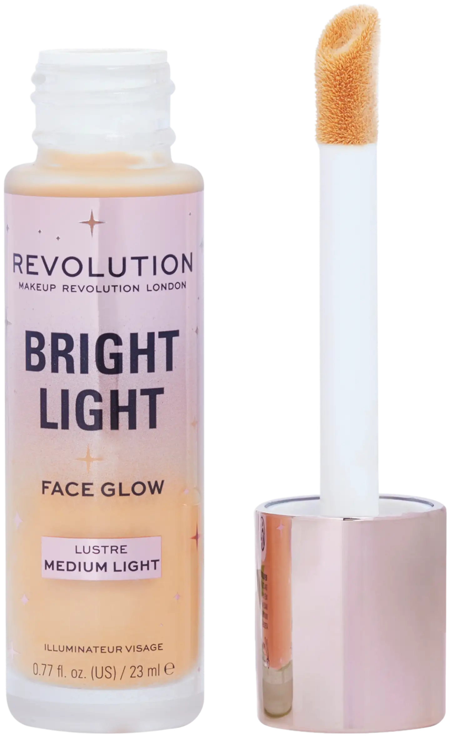 Revolution bright light meikkivoide 23ml face glow gleam light - MEDIUM/LIGHT - 1