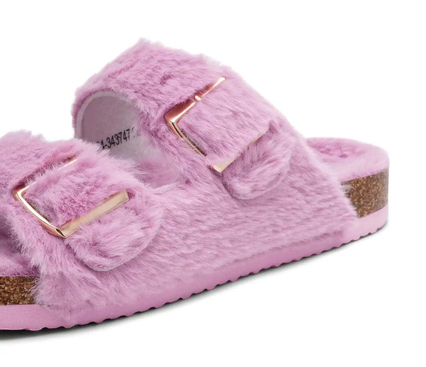 Zoey lasten karvasandaali Eli Fur 343747 - Light pink - 4