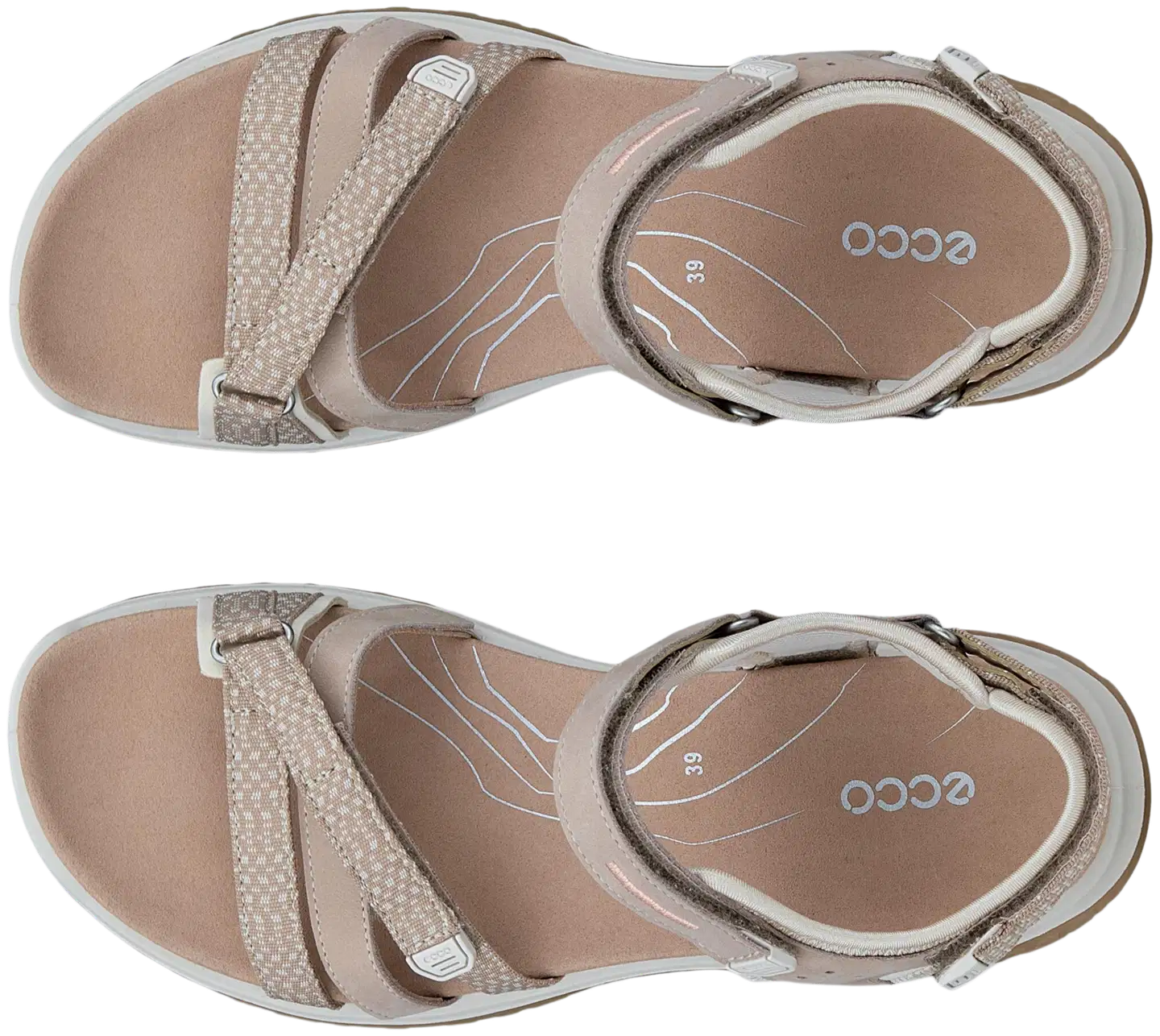 Ecco Offroad Roam naisten  sporttinen sandaali - NUDE - 6