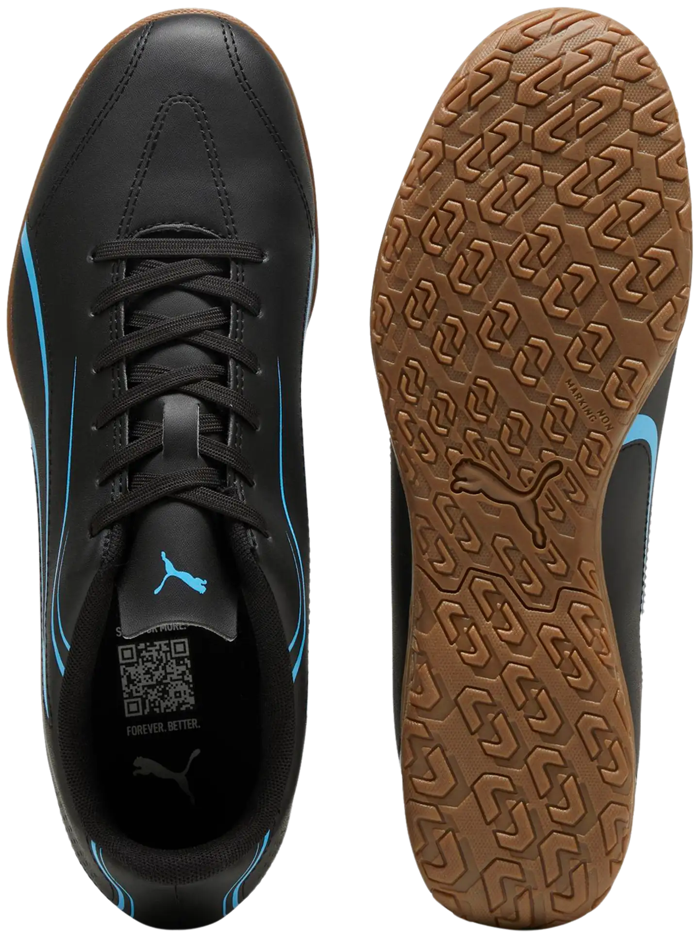 Puma VITORIA IT miesten futsal-kengät - PUMA Black-Luminous Blue - 6