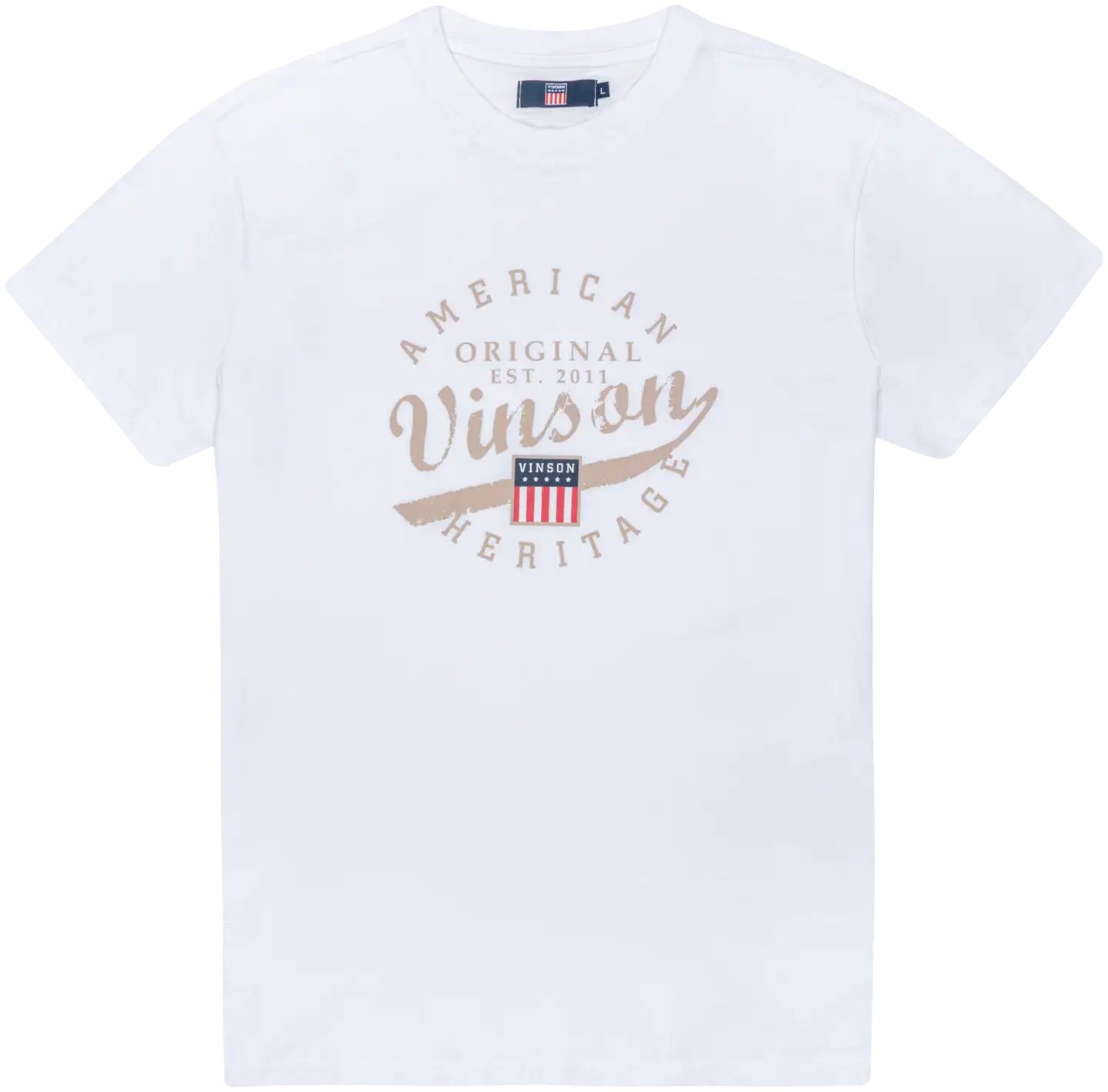 Vinson miesten t-paita Ronan - 11-0601TCX White - 1