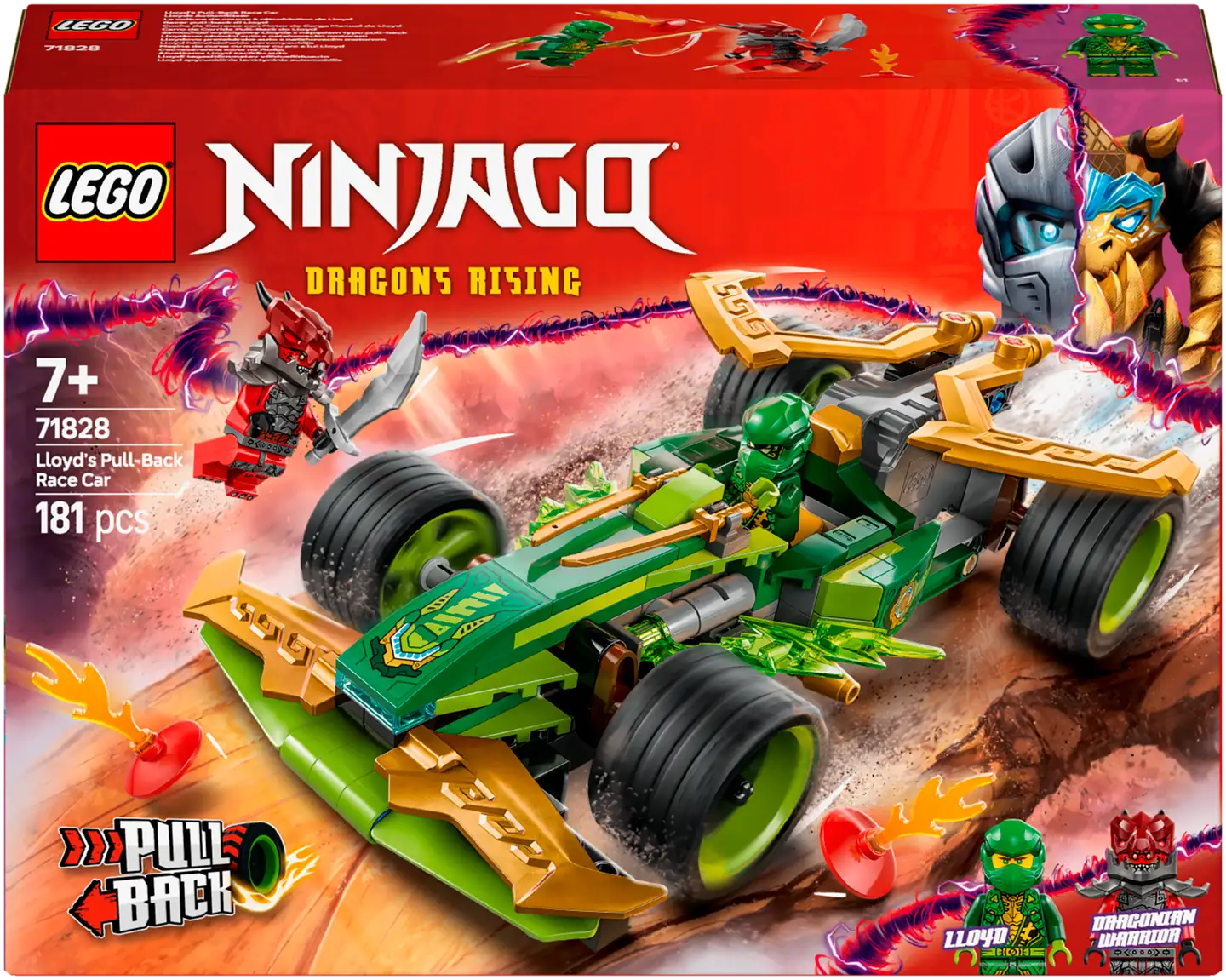 LEGO® Ninjago 71828 Lloydin vetomoottorikilpa-auto - 2