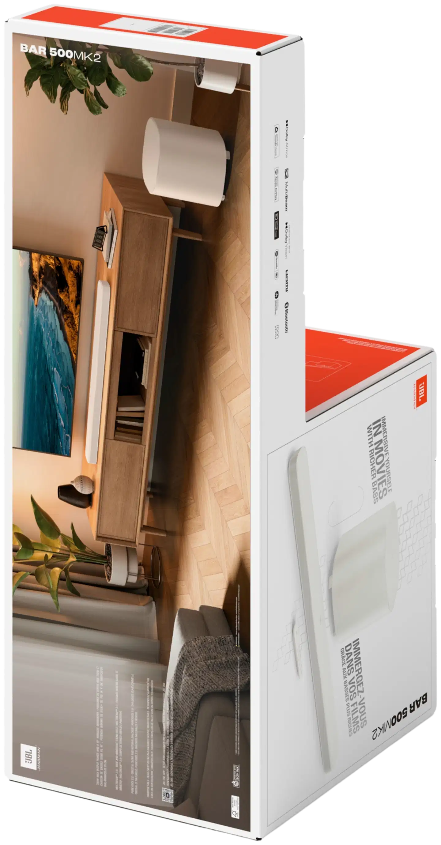 JBL soundbar BAR500MKII, valkoinen - 9