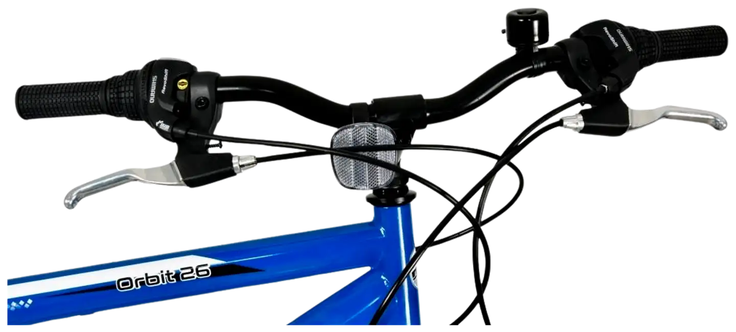 Jupiter Orbit 26" polkupyörä 18-vaihdetta runko 35 cm sininen - 3